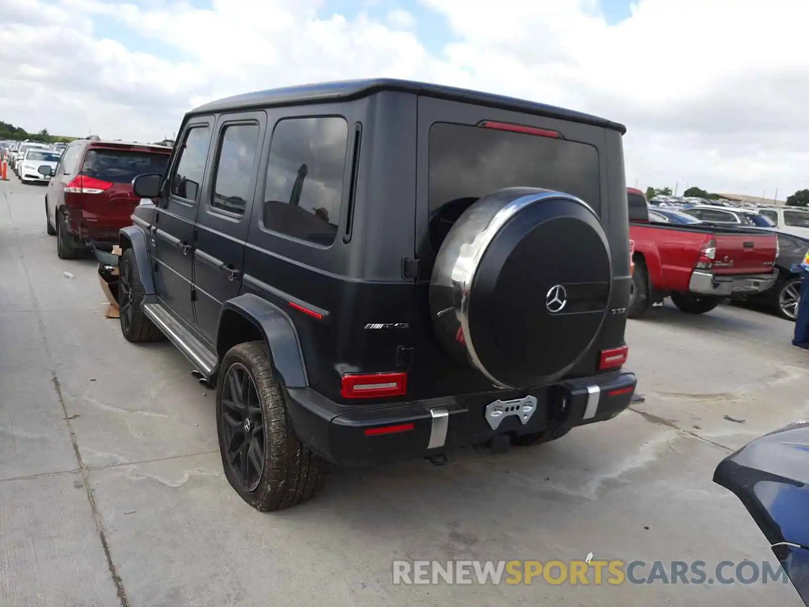 3 Photograph of a damaged car W1NYC7HJXMX381362 MERCEDES-BENZ G-CLASS 2021