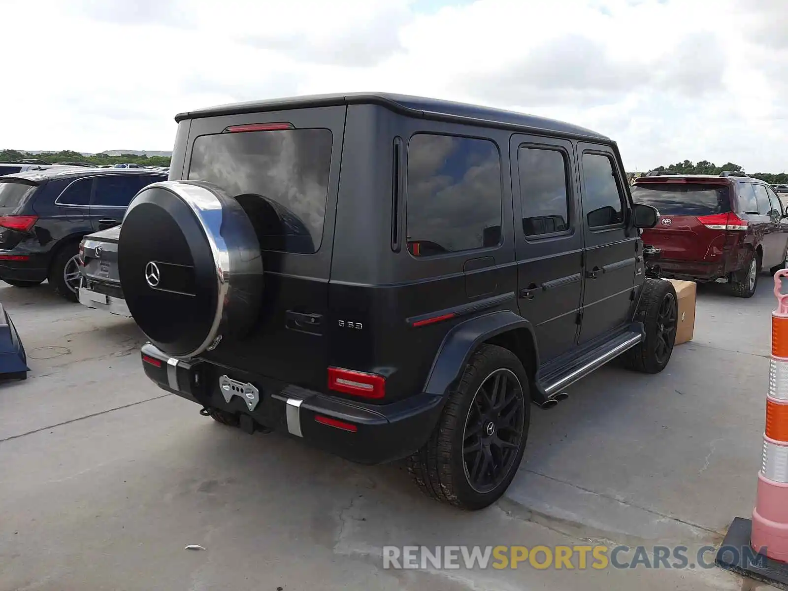 4 Фотография поврежденного автомобиля W1NYC7HJXMX381362 MERCEDES-BENZ G-CLASS 2021