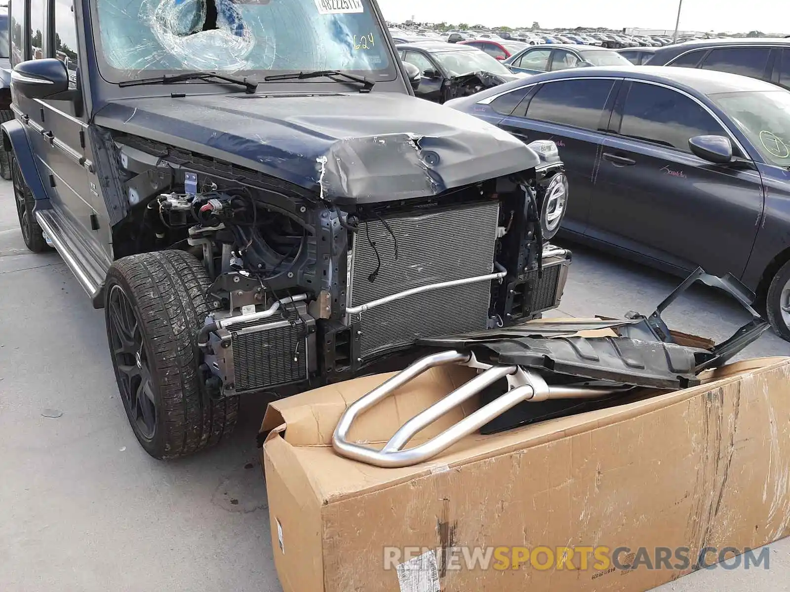 9 Фотография поврежденного автомобиля W1NYC7HJXMX381362 MERCEDES-BENZ G-CLASS 2021