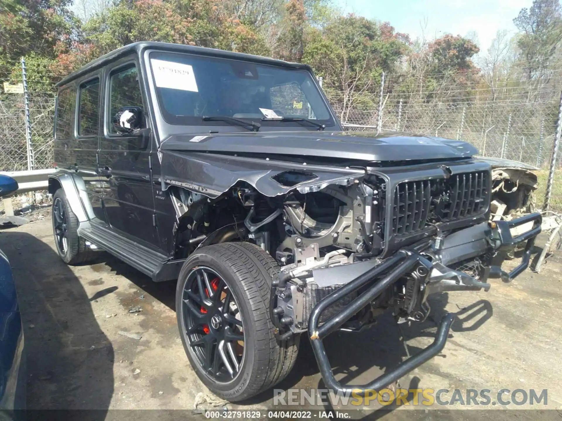 1 Photograph of a damaged car W1NYC7HJXMX384245 MERCEDES-BENZ G-CLASS 2021