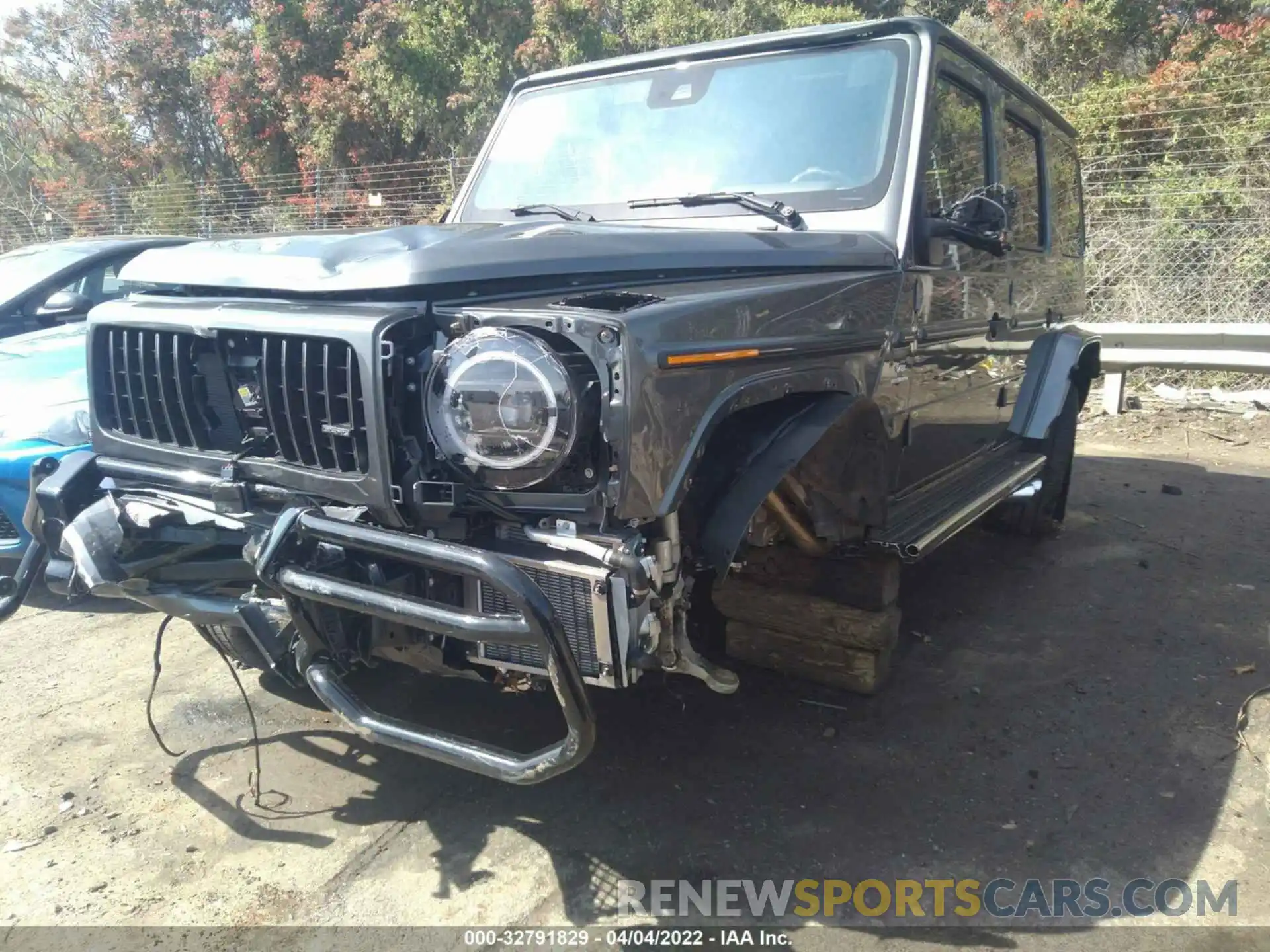 2 Photograph of a damaged car W1NYC7HJXMX384245 MERCEDES-BENZ G-CLASS 2021