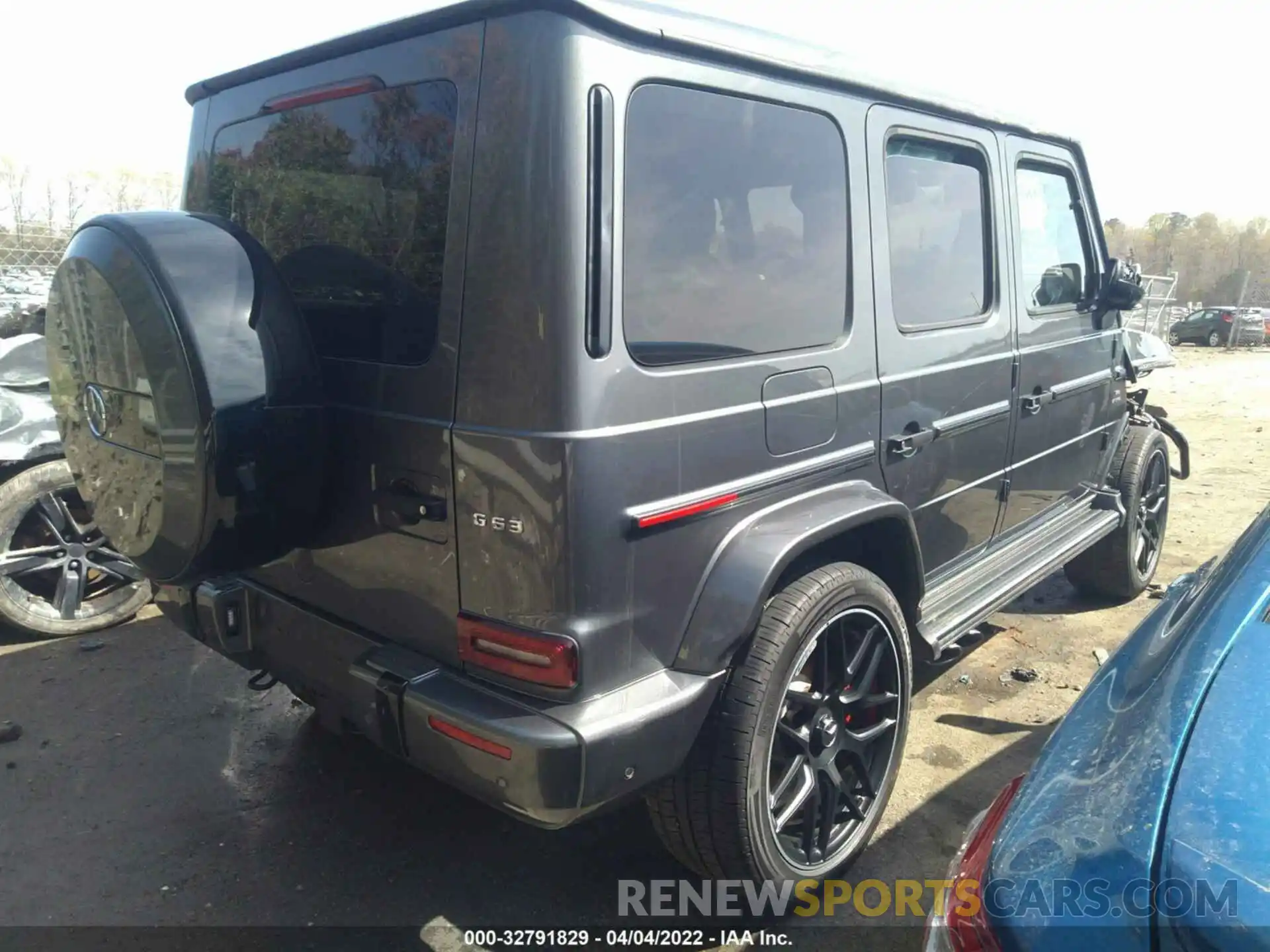 4 Photograph of a damaged car W1NYC7HJXMX384245 MERCEDES-BENZ G-CLASS 2021