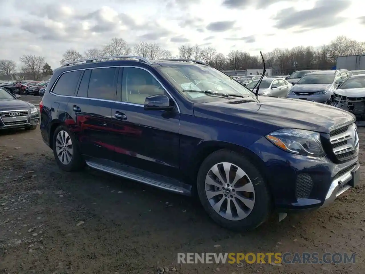 1 Photograph of a damaged car 4JGDF6EEXKB231711 MERCEDES-BENZ GL-CLASS 2019