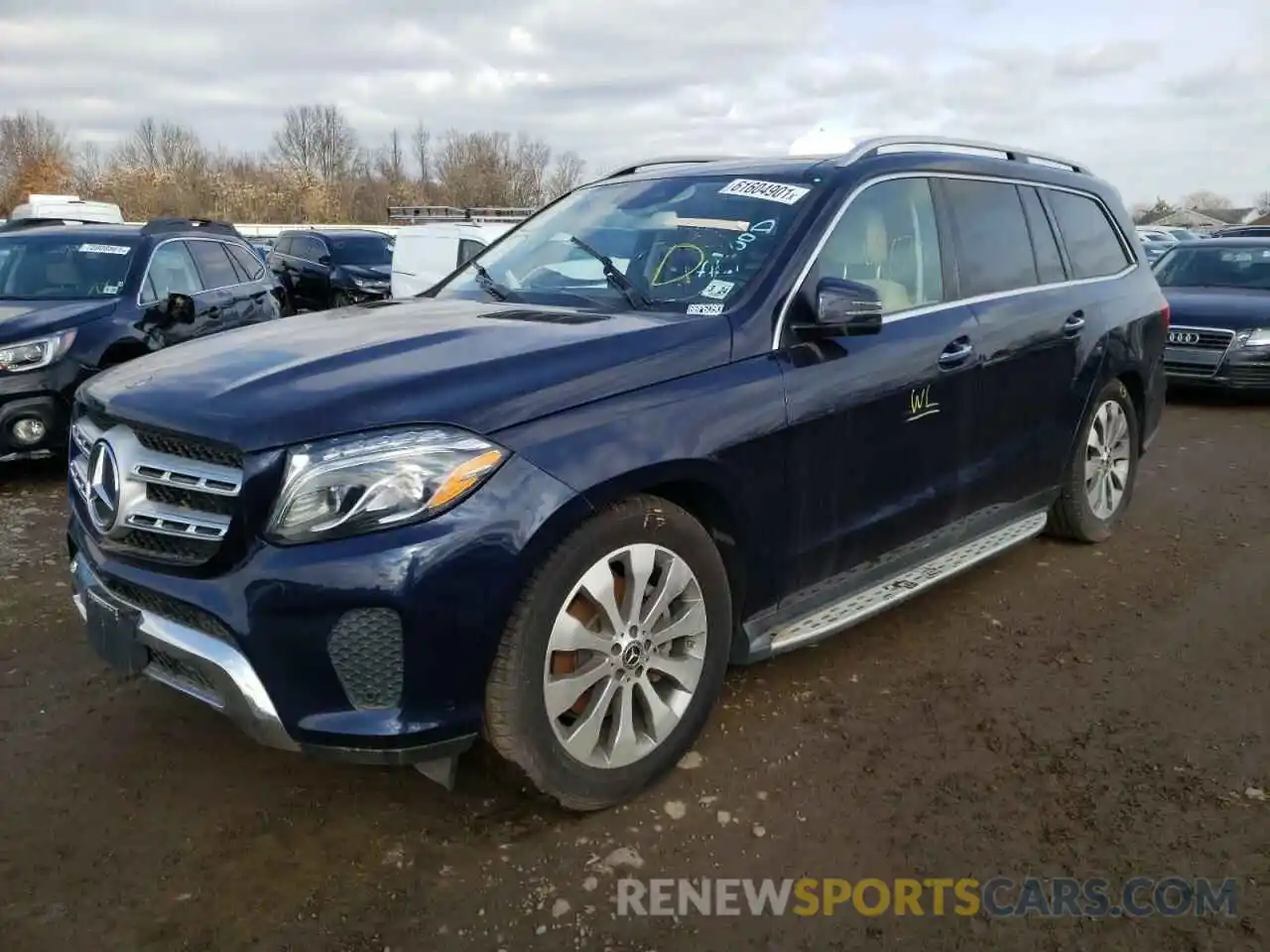 2 Photograph of a damaged car 4JGDF6EEXKB231711 MERCEDES-BENZ GL-CLASS 2019