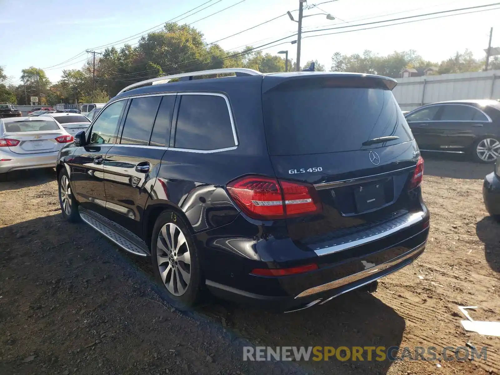 3 Photograph of a damaged car 4JGDF6EEXKB231711 MERCEDES-BENZ GL-CLASS 2019