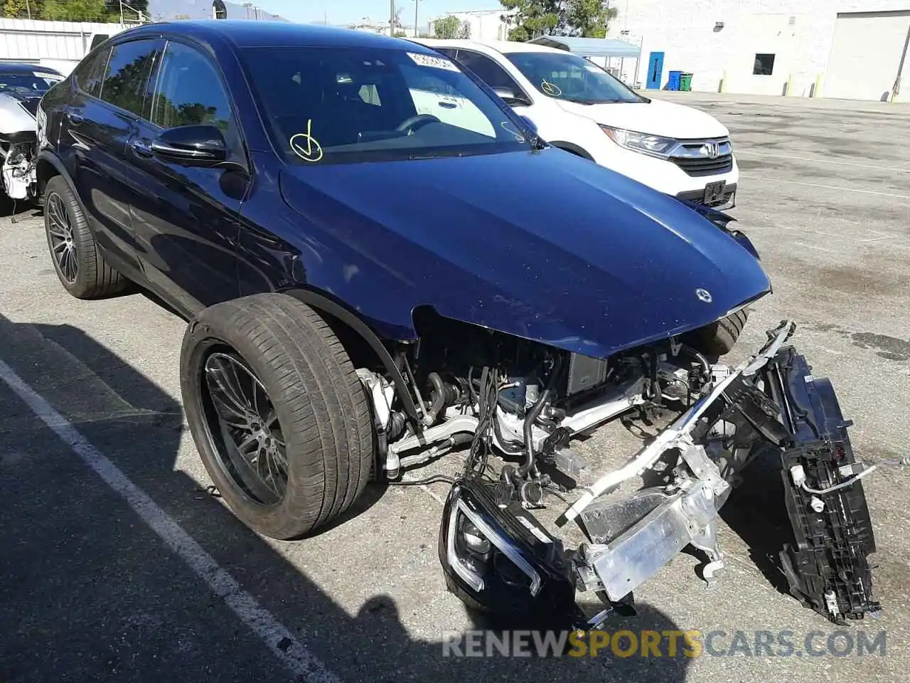 1 Photograph of a damaged car W1N0J8EB6NG024834 MERCEDES-BENZ GL-CLASS 2022