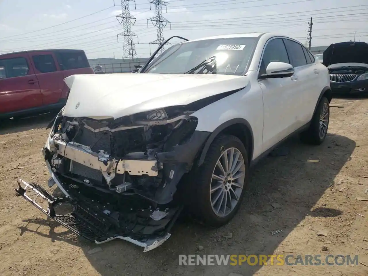 2 Photograph of a damaged car W1N0J8EB9NG025086 MERCEDES-BENZ GL-CLASS 2022