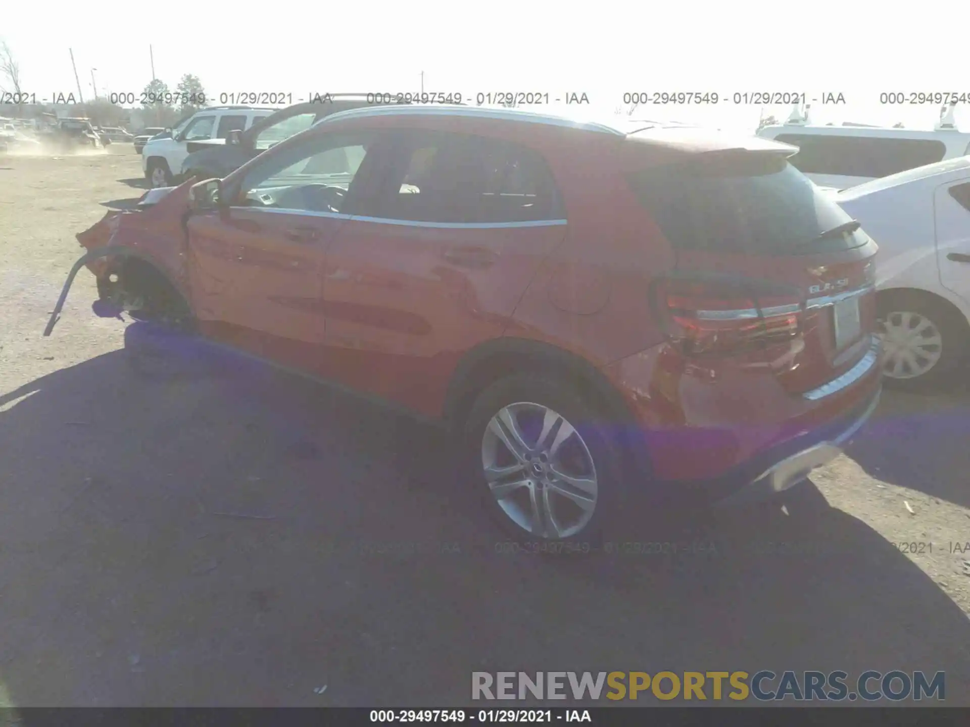 3 Photograph of a damaged car WDCTG4EB0KU001763 MERCEDES-BENZ GLA 2019