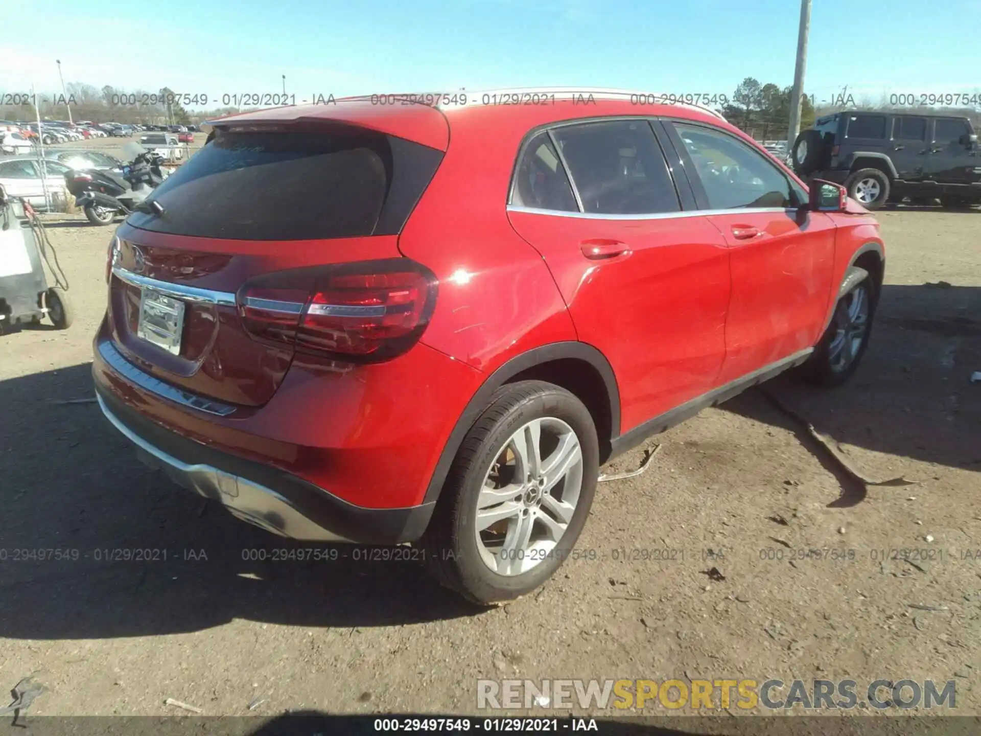 4 Photograph of a damaged car WDCTG4EB0KU001763 MERCEDES-BENZ GLA 2019