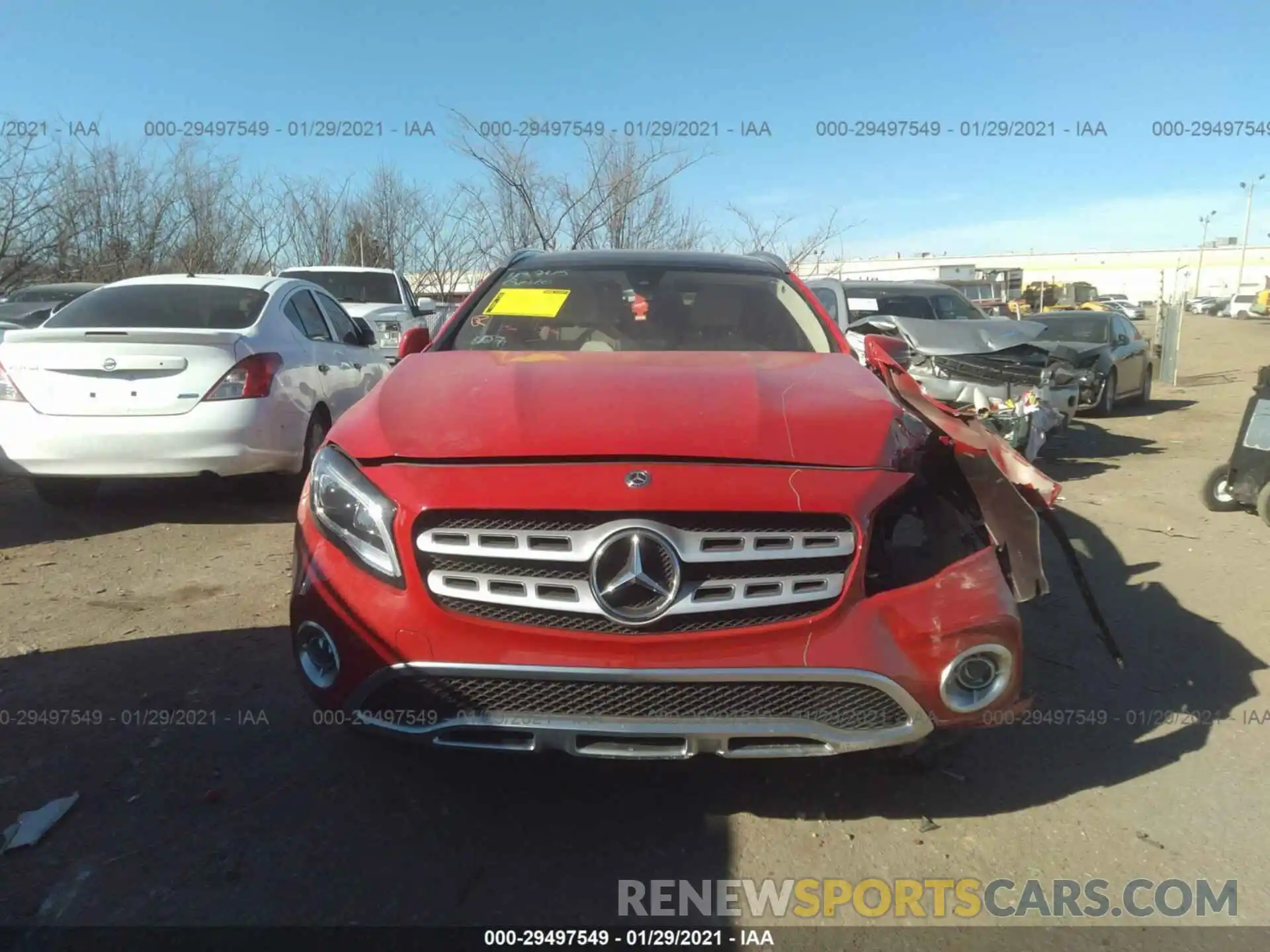 6 Photograph of a damaged car WDCTG4EB0KU001763 MERCEDES-BENZ GLA 2019