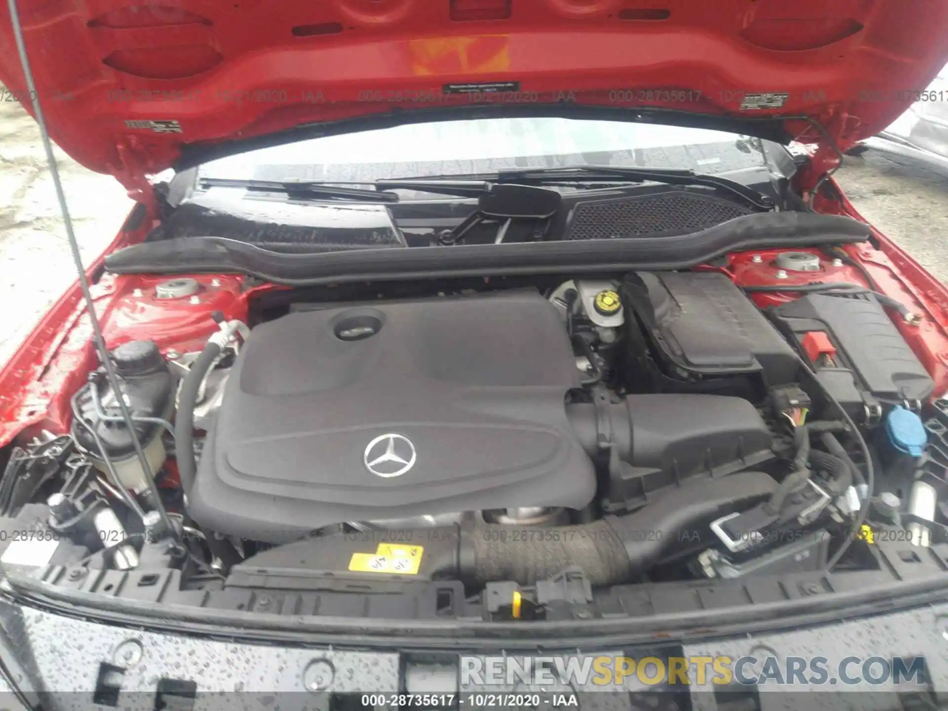 10 Photograph of a damaged car WDCTG4EB0KU005571 MERCEDES-BENZ GLA 2019