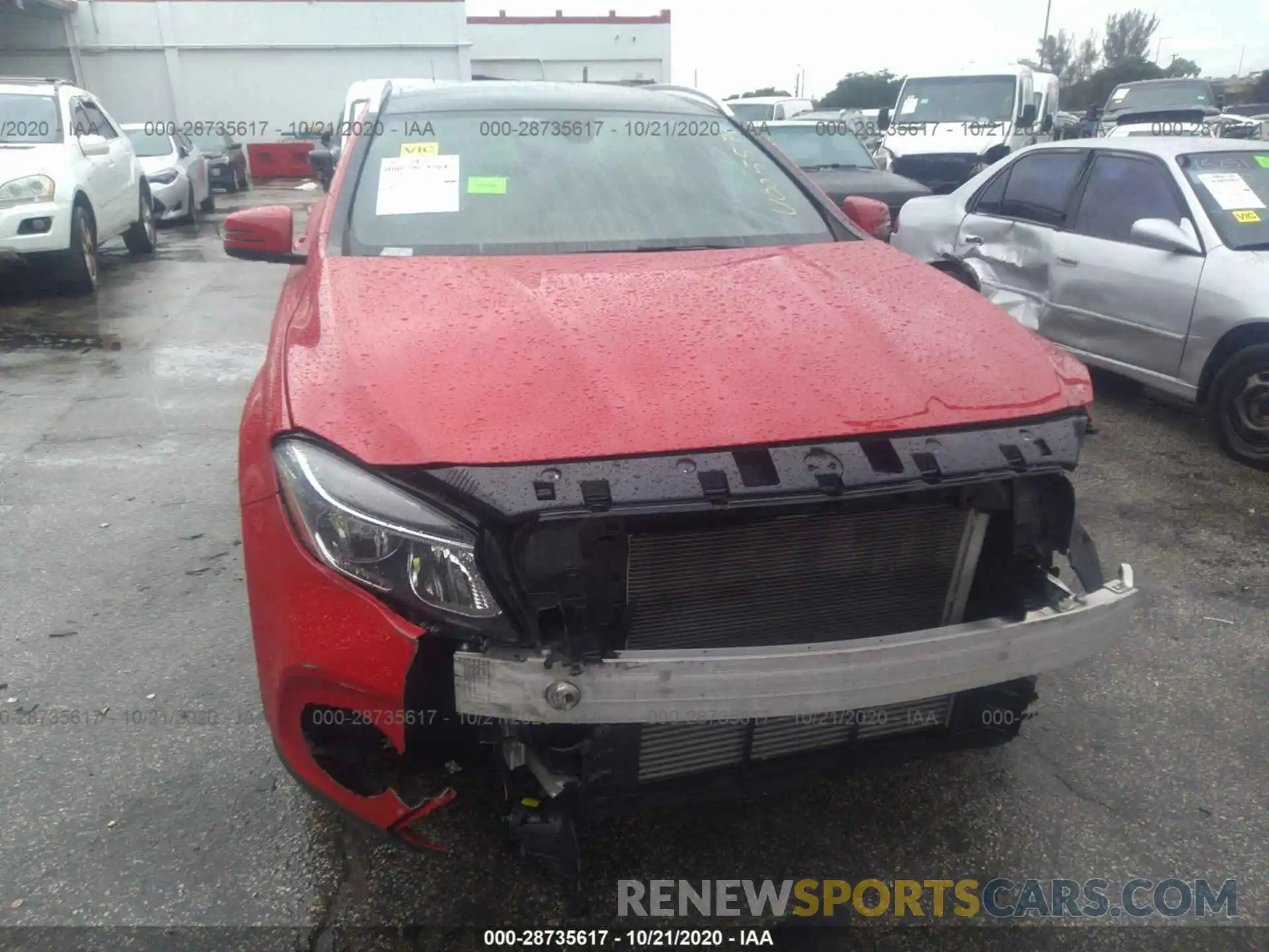 6 Photograph of a damaged car WDCTG4EB0KU005571 MERCEDES-BENZ GLA 2019