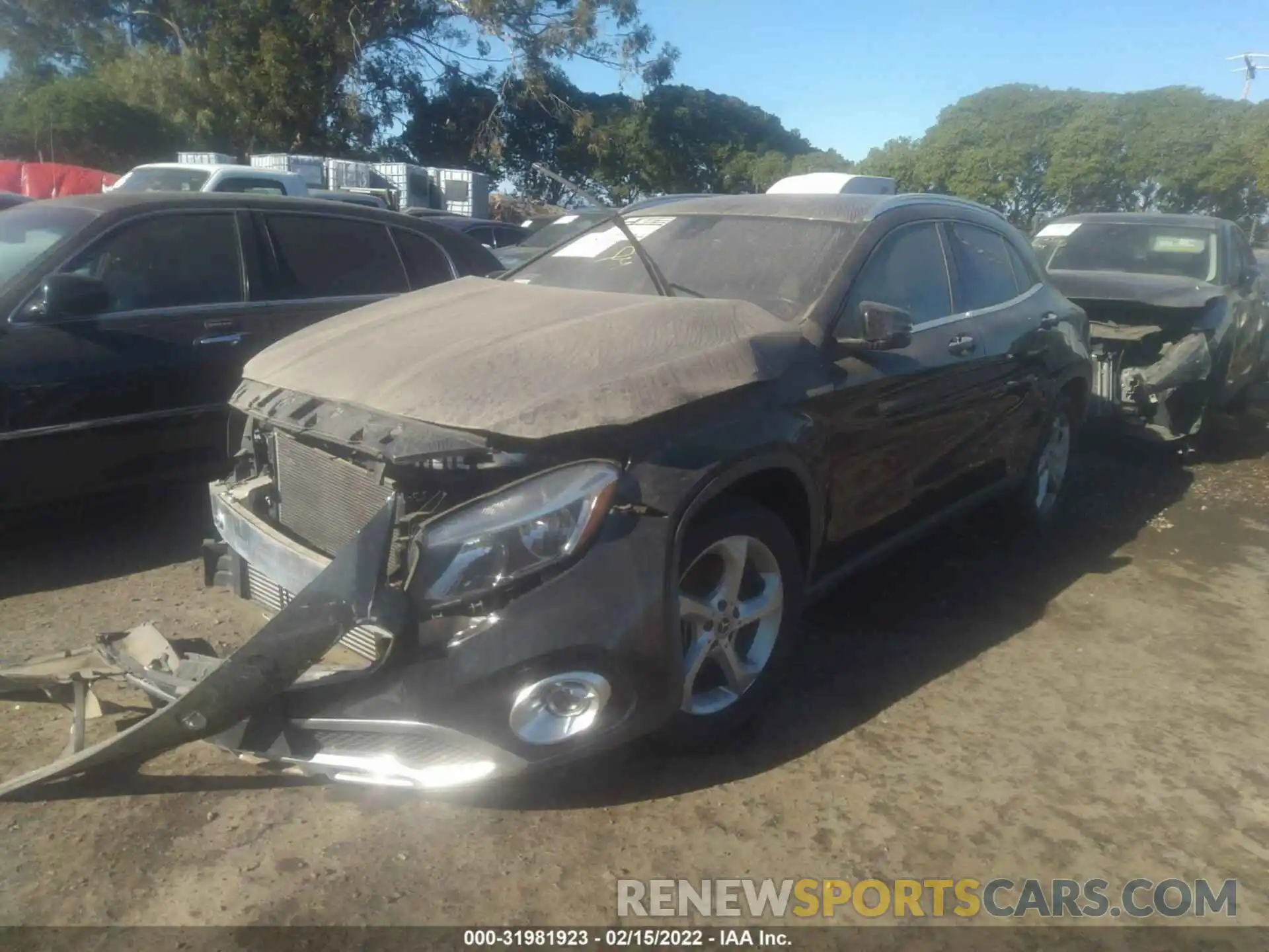 2 Photograph of a damaged car WDCTG4EB0KU008406 MERCEDES-BENZ GLA 2019