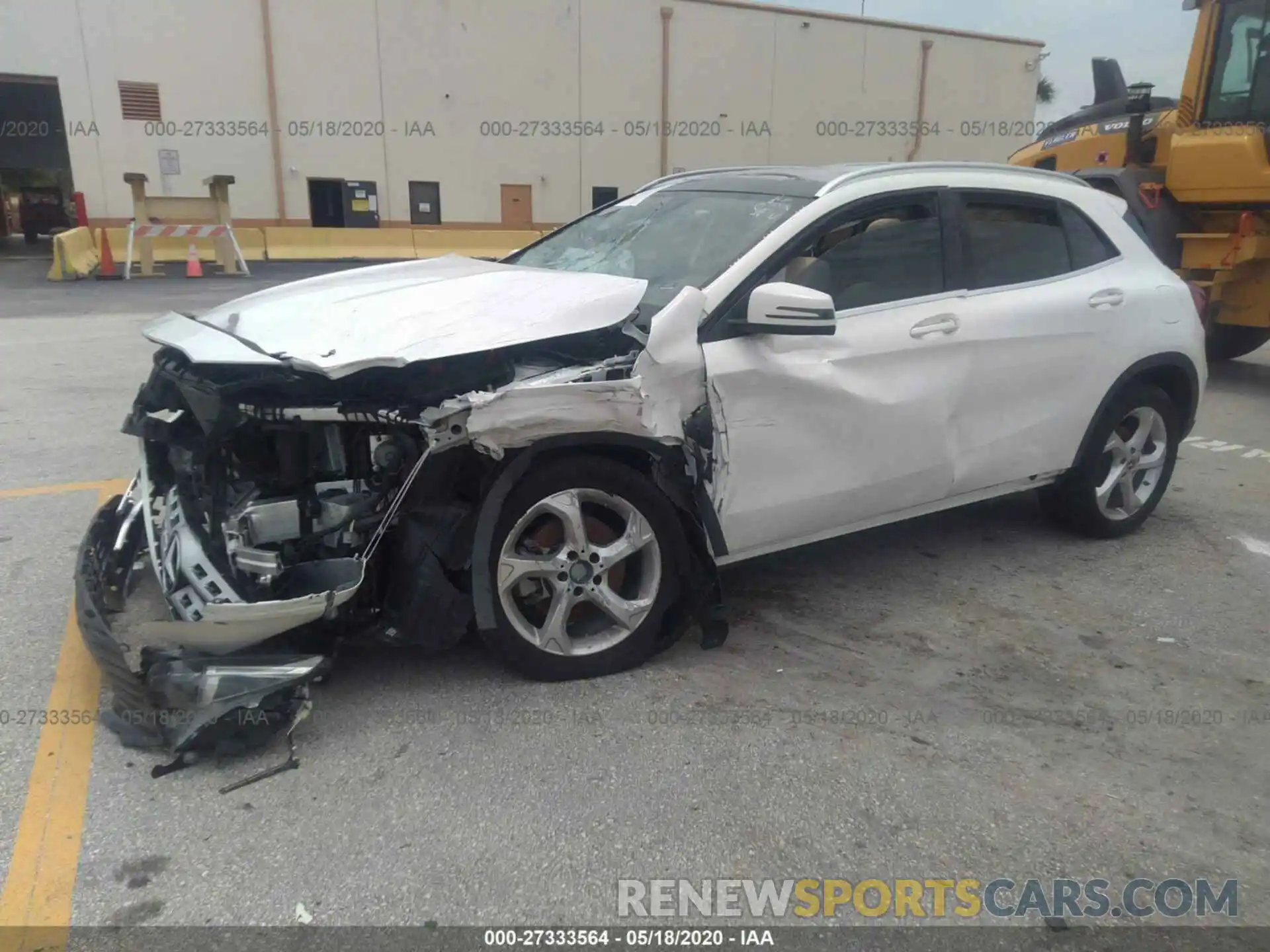 2 Photograph of a damaged car WDCTG4EB0KU013959 MERCEDES-BENZ GLA 2019