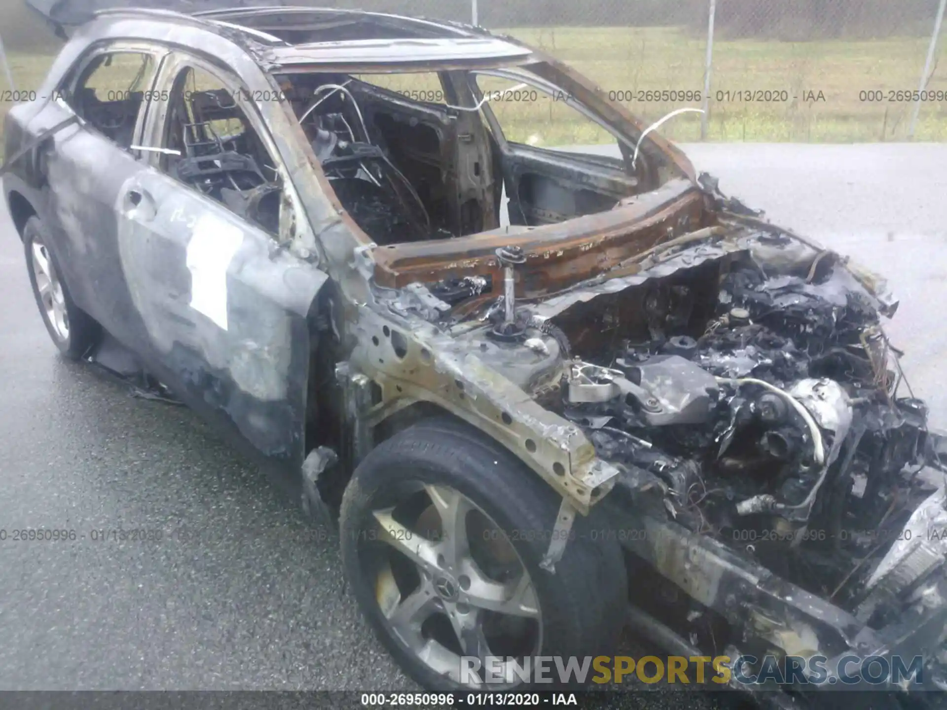 6 Photograph of a damaged car WDCTG4EB1KJ550907 MERCEDES-BENZ GLA 2019