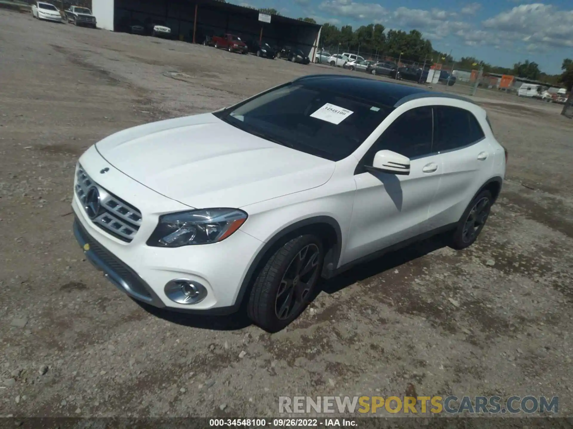 2 Photograph of a damaged car WDCTG4EB1KJ586340 MERCEDES-BENZ GLA 2019