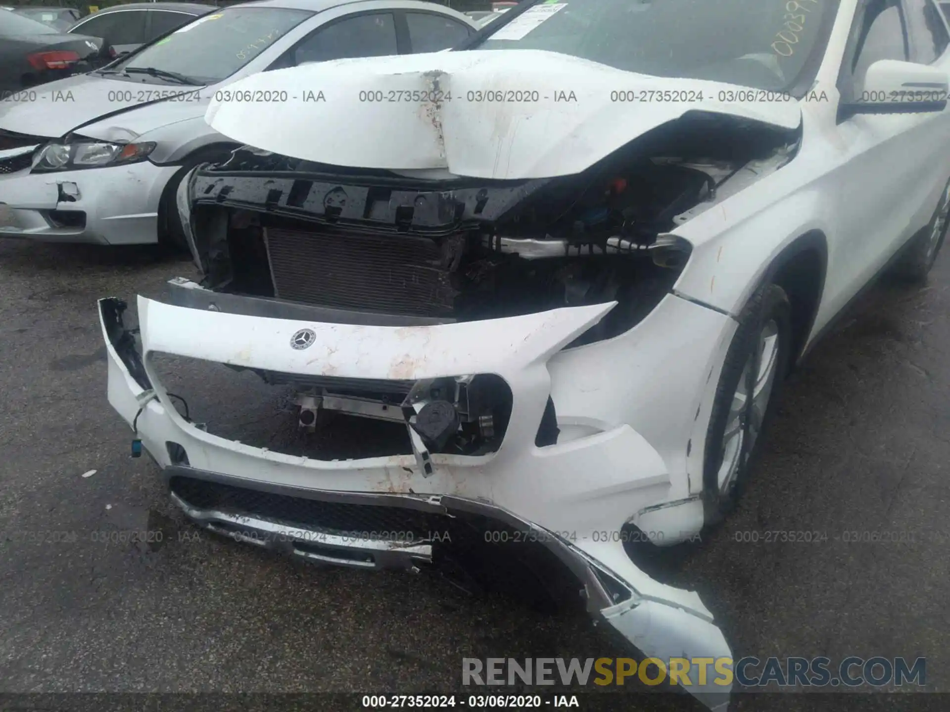 6 Photograph of a damaged car WDCTG4EB1KU000394 MERCEDES-BENZ GLA 2019