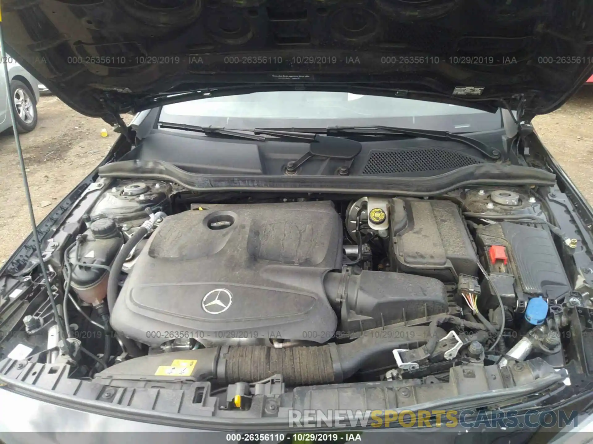 10 Photograph of a damaged car WDCTG4EB1KU000654 MERCEDES-BENZ GLA 2019