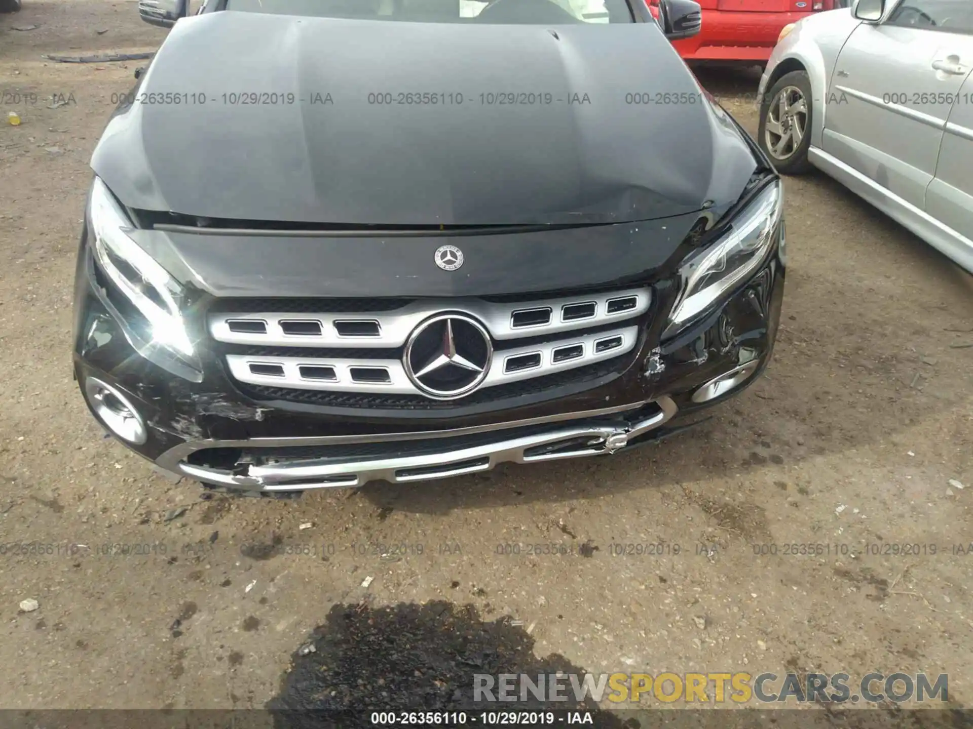 6 Photograph of a damaged car WDCTG4EB1KU000654 MERCEDES-BENZ GLA 2019