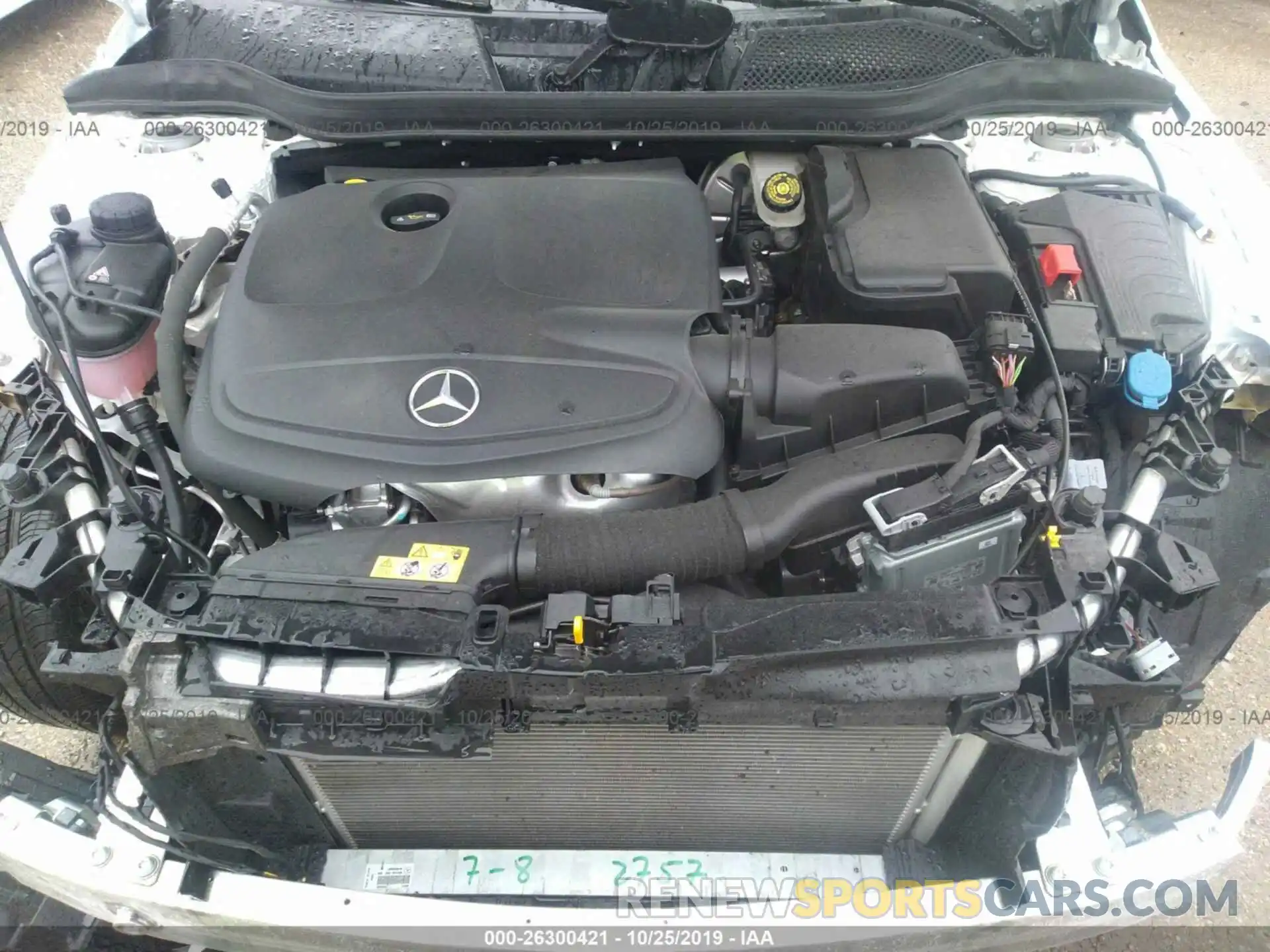 10 Фотография поврежденного автомобиля WDCTG4EB1KU002758 MERCEDES-BENZ GLA 2019