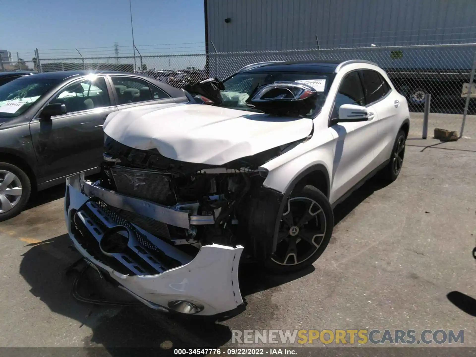 2 Photograph of a damaged car WDCTG4EB1KU006602 MERCEDES-BENZ GLA 2019