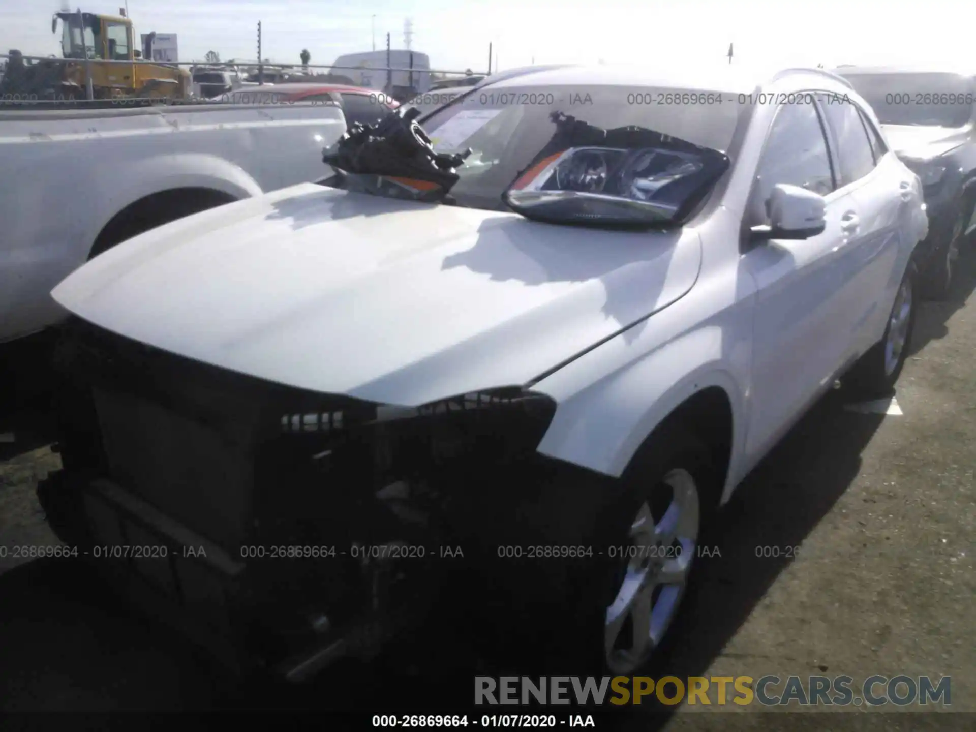 2 Photograph of a damaged car WDCTG4EB1KU006843 MERCEDES-BENZ GLA 2019