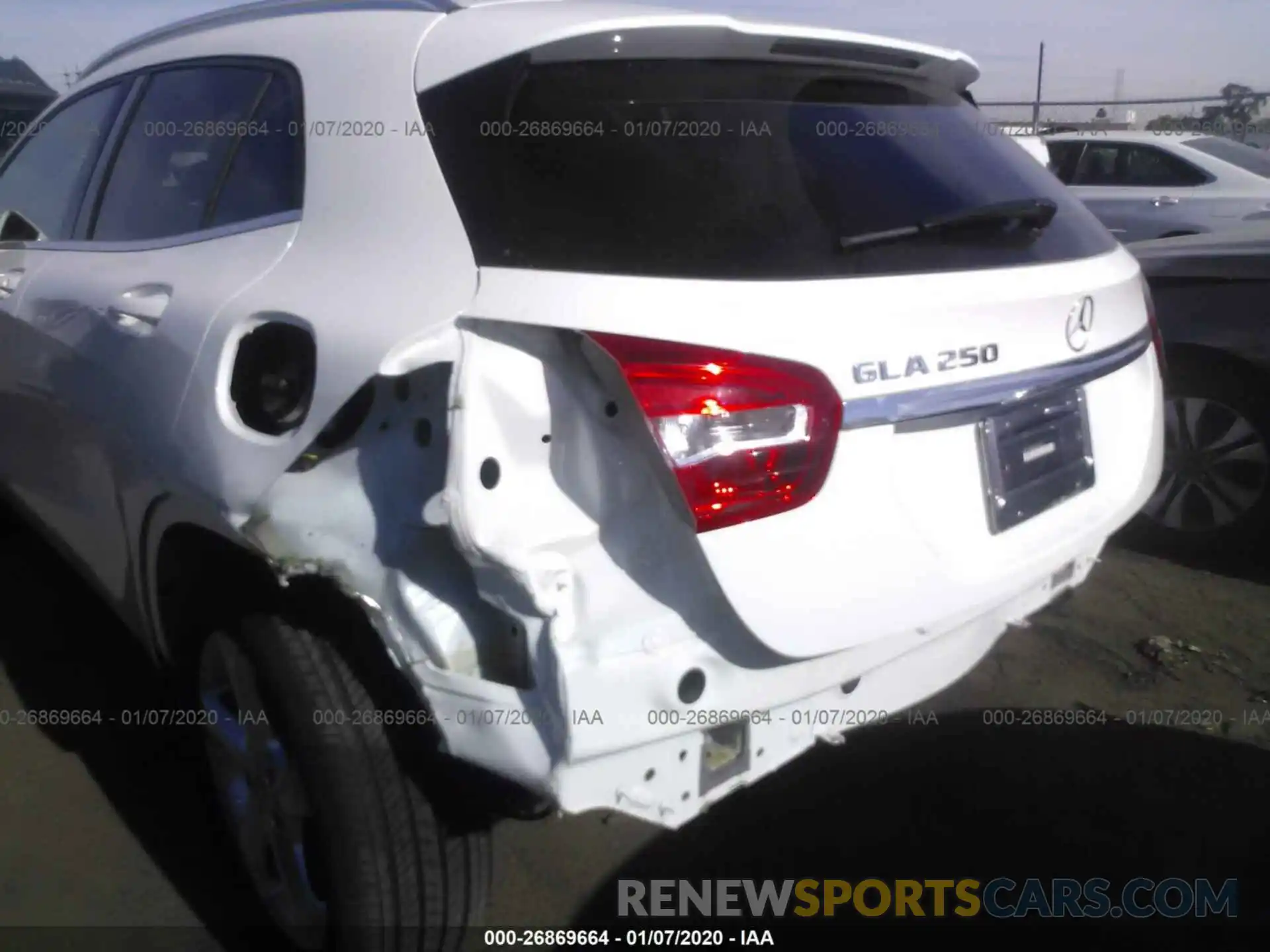 6 Photograph of a damaged car WDCTG4EB1KU006843 MERCEDES-BENZ GLA 2019