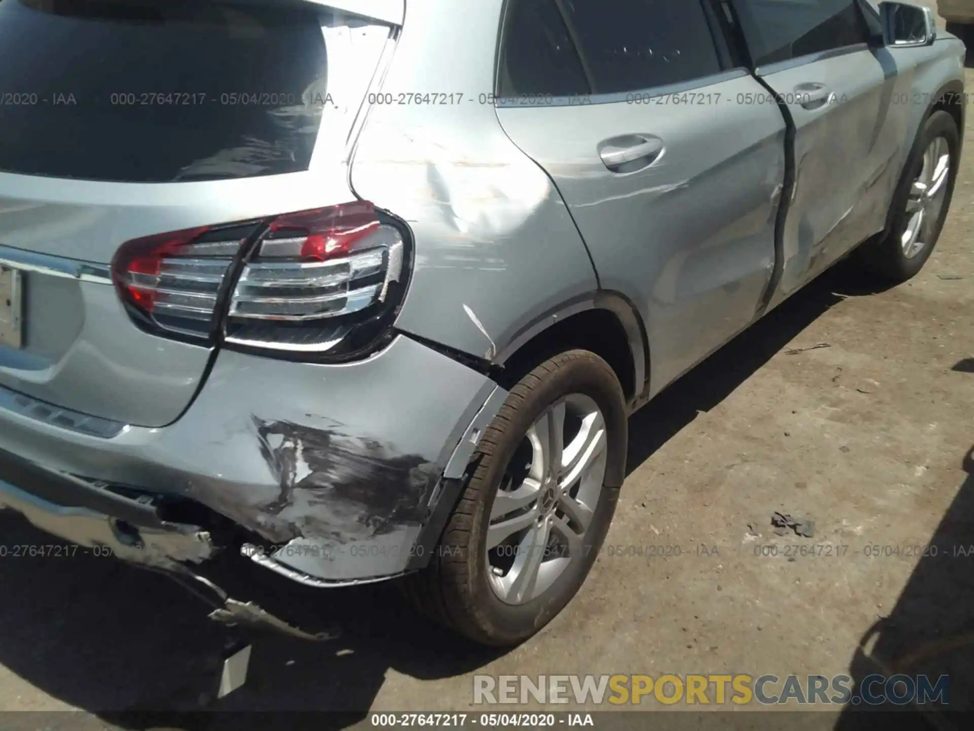 6 Photograph of a damaged car WDCTG4EB1KU007037 MERCEDES-BENZ GLA 2019