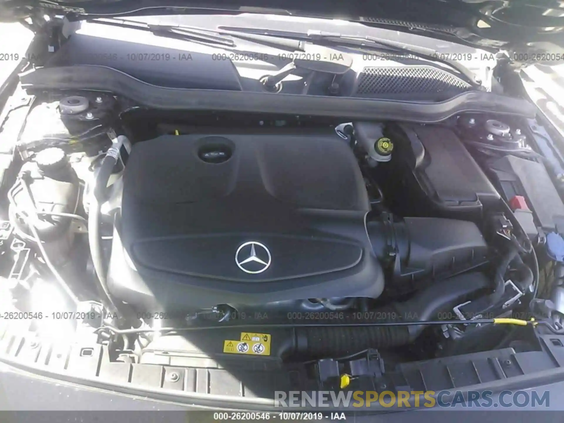 10 Photograph of a damaged car WDCTG4EB2KU001456 MERCEDES-BENZ GLA 2019