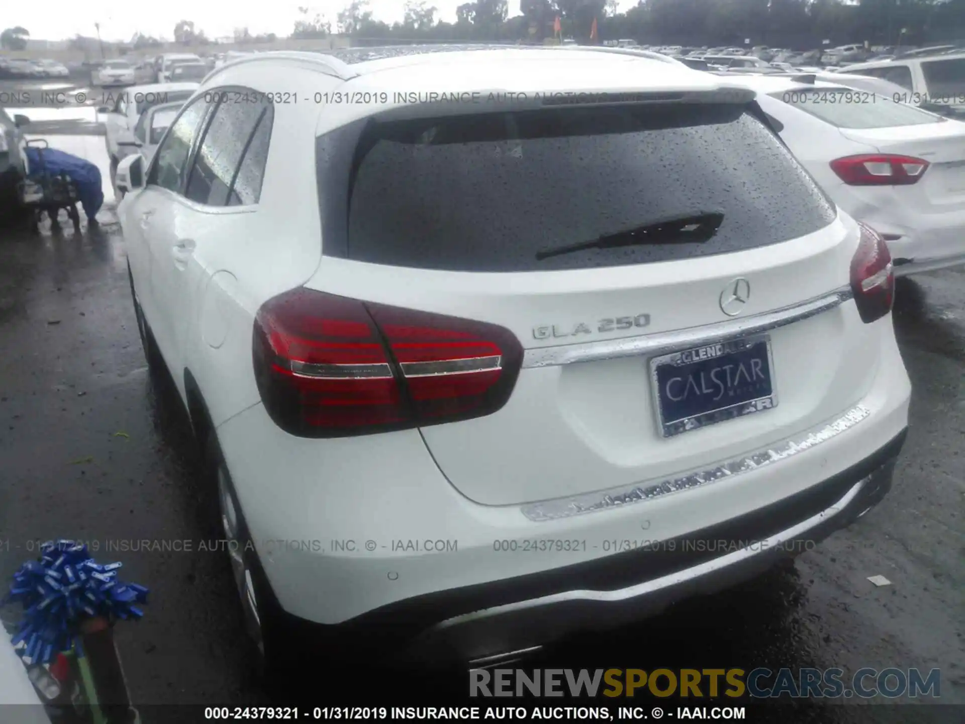 3 Photograph of a damaged car WDCTG4EB2KU002073 MERCEDES-BENZ GLA 2019