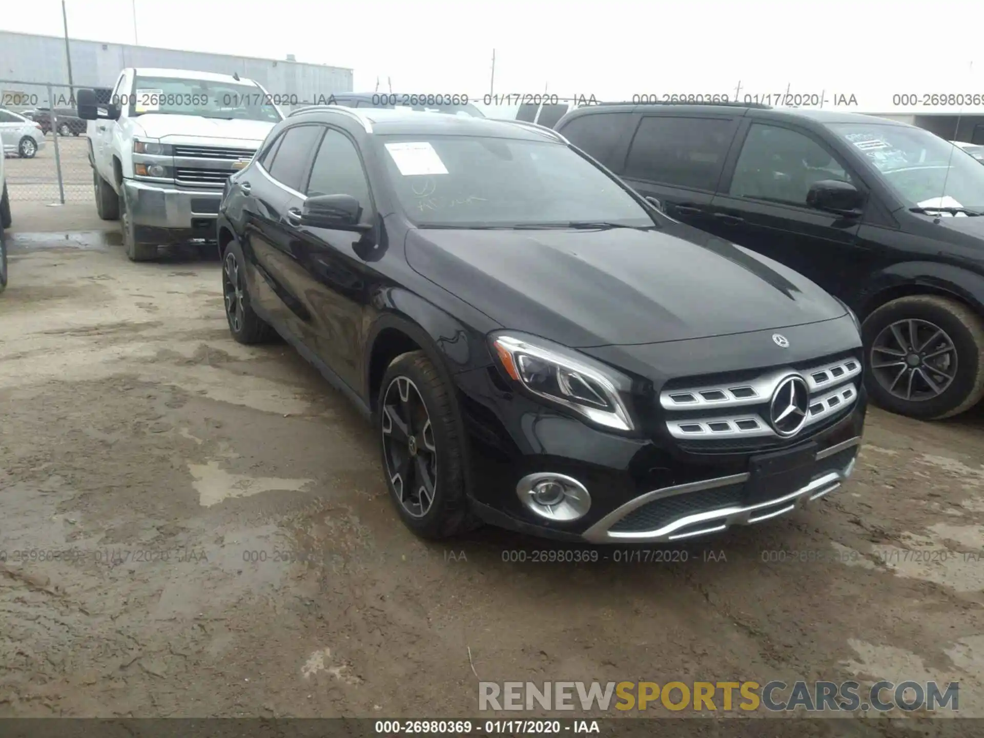 1 Photograph of a damaged car WDCTG4EB2KU003028 MERCEDES-BENZ GLA 2019