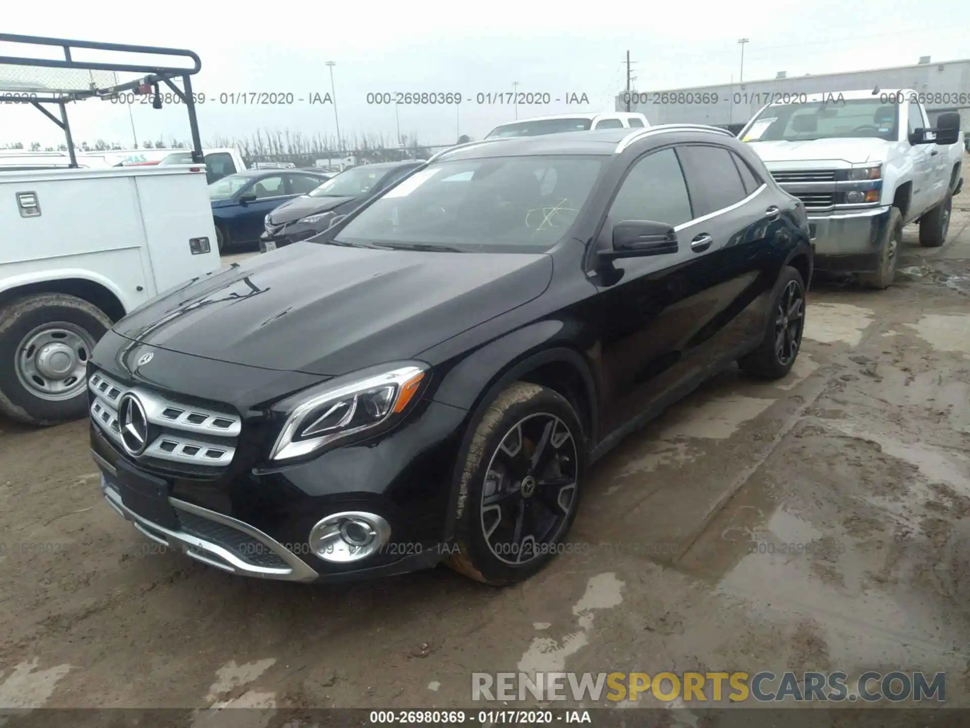 2 Фотография поврежденного автомобиля WDCTG4EB2KU003028 MERCEDES-BENZ GLA 2019