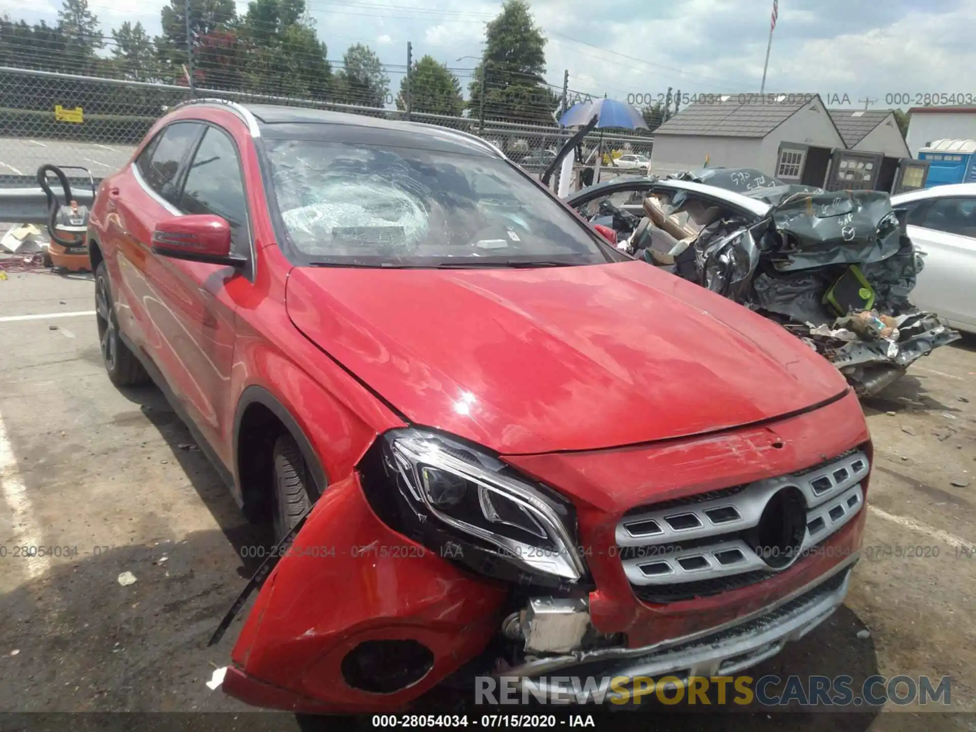 6 Photograph of a damaged car WDCTG4EB2KU005801 MERCEDES-BENZ GLA 2019