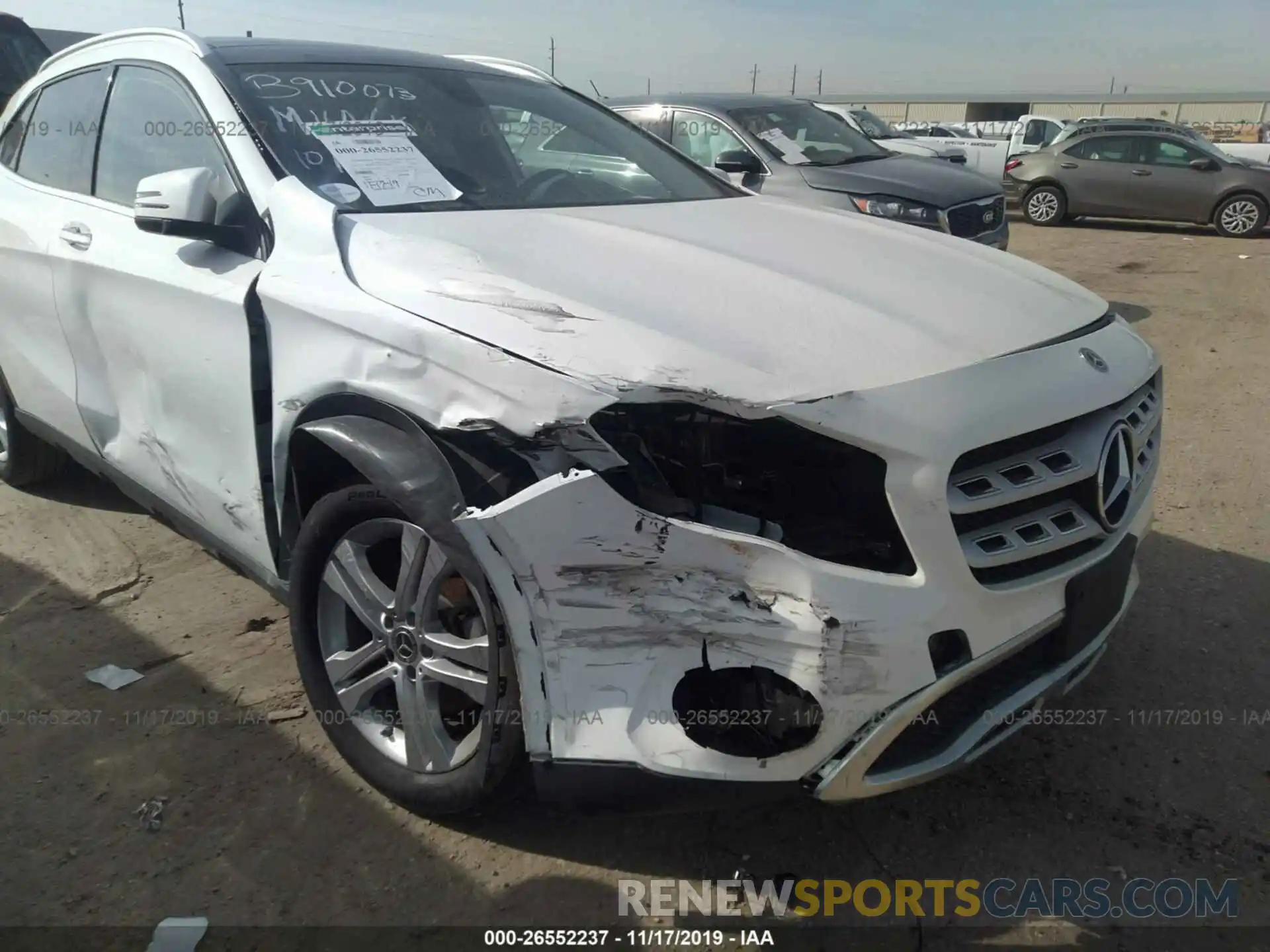 6 Photograph of a damaged car WDCTG4EB2KU009704 MERCEDES-BENZ GLA 2019