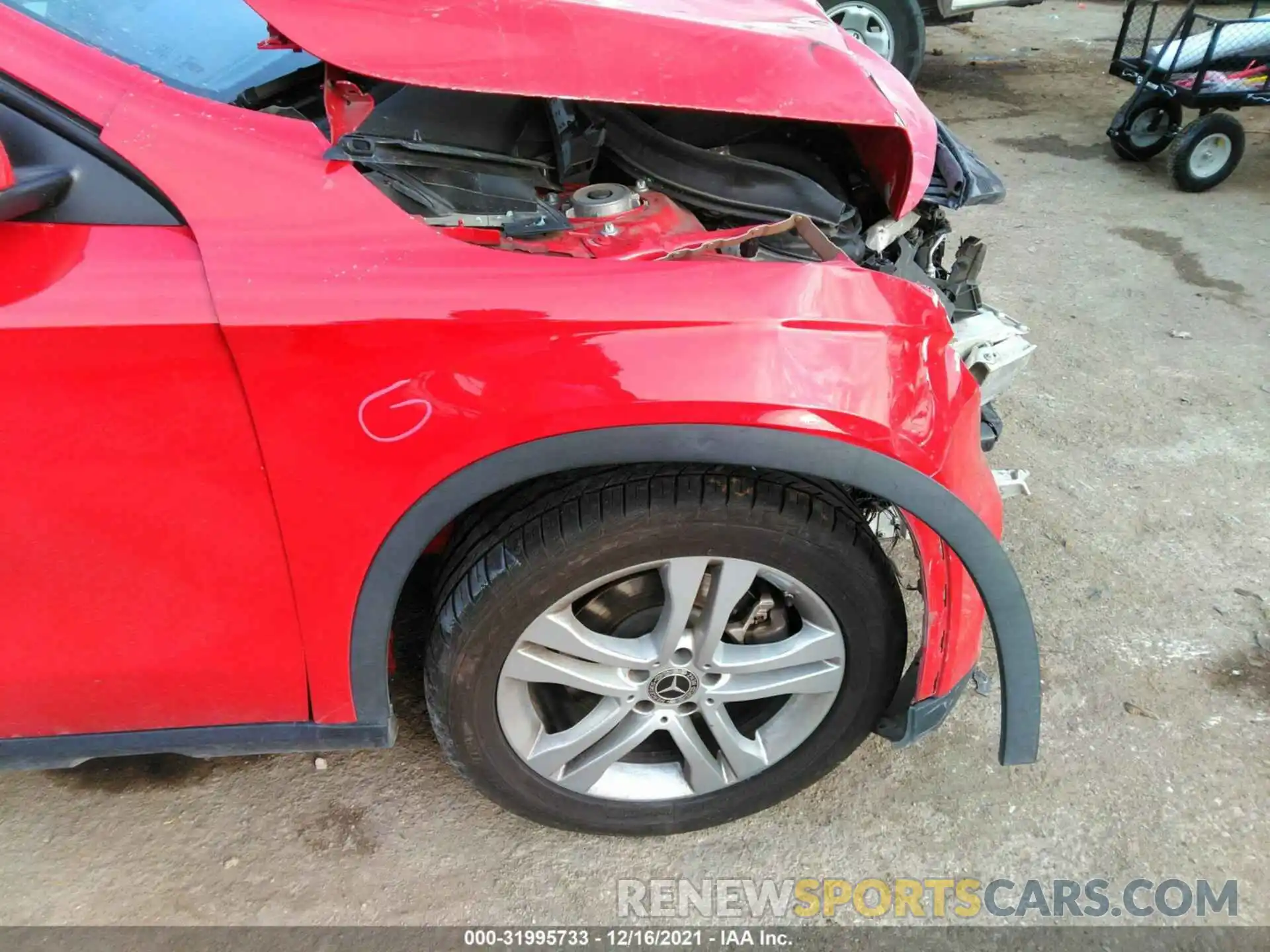 13 Photograph of a damaged car WDCTG4EB2KU010528 MERCEDES-BENZ GLA 2019