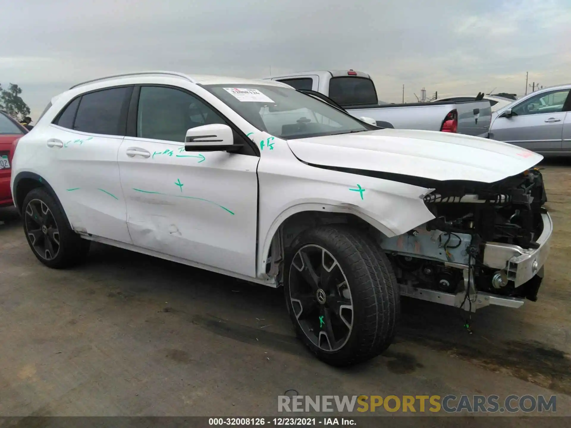 1 Фотография поврежденного автомобиля WDCTG4EB2KU012876 MERCEDES-BENZ GLA 2019