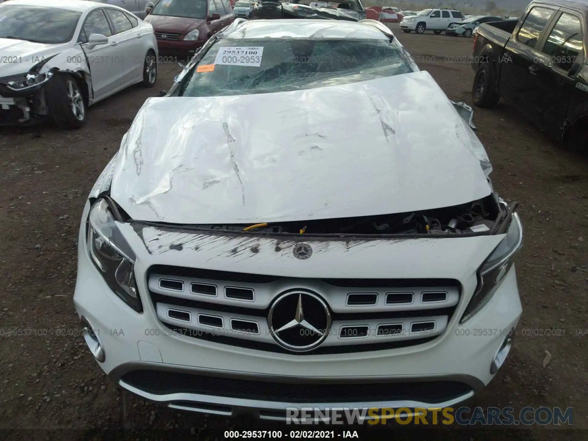 6 Фотография поврежденного автомобиля WDCTG4EB2KU013820 MERCEDES-BENZ GLA 2019