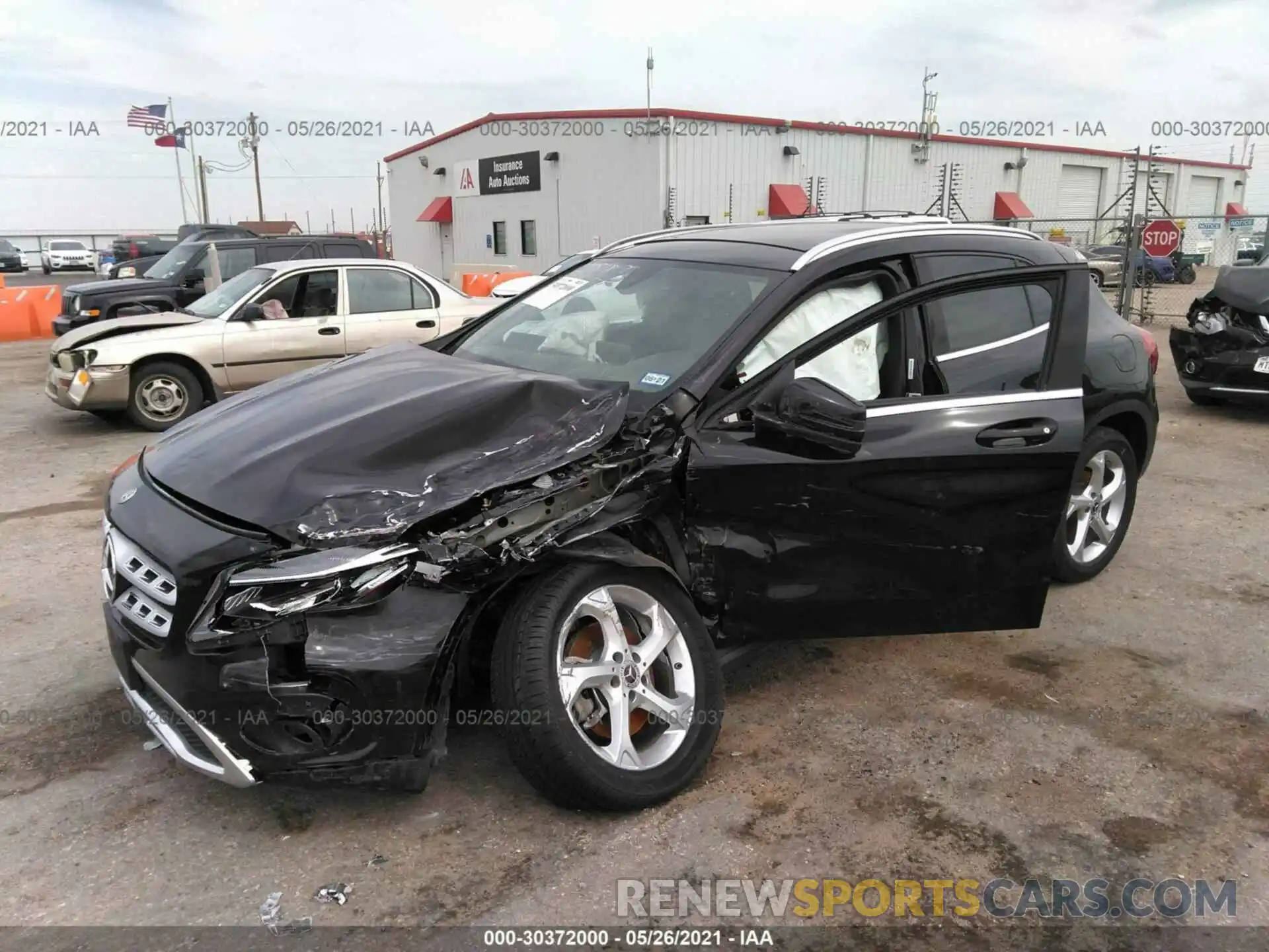 2 Photograph of a damaged car WDCTG4EB3KJ532621 MERCEDES-BENZ GLA 2019