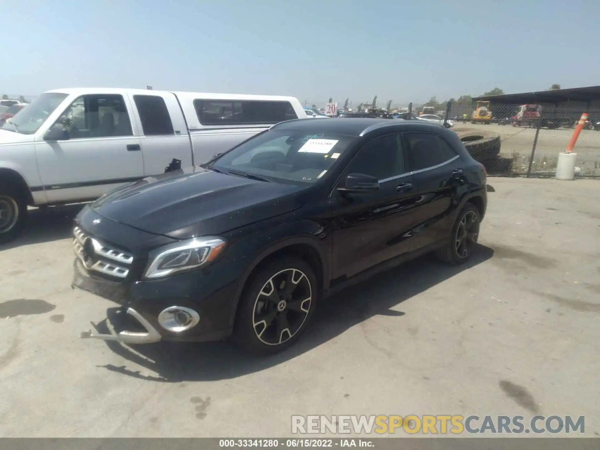 2 Фотография поврежденного автомобиля WDCTG4EB3KJ551413 MERCEDES-BENZ GLA 2019