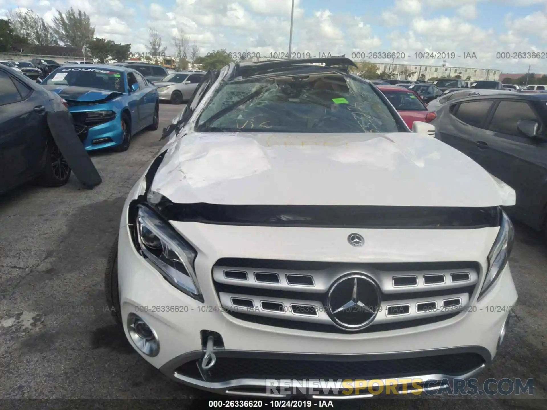 6 Фотография поврежденного автомобиля WDCTG4EB3KJ553226 MERCEDES-BENZ GLA 2019