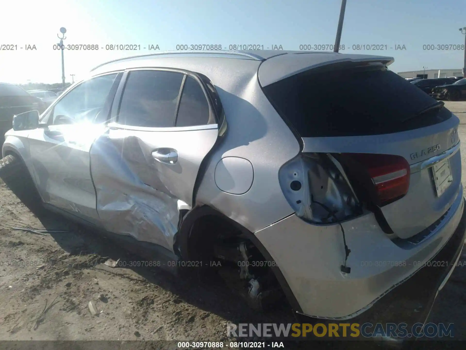 6 Photograph of a damaged car WDCTG4EB3KJ578689 MERCEDES-BENZ GLA 2019