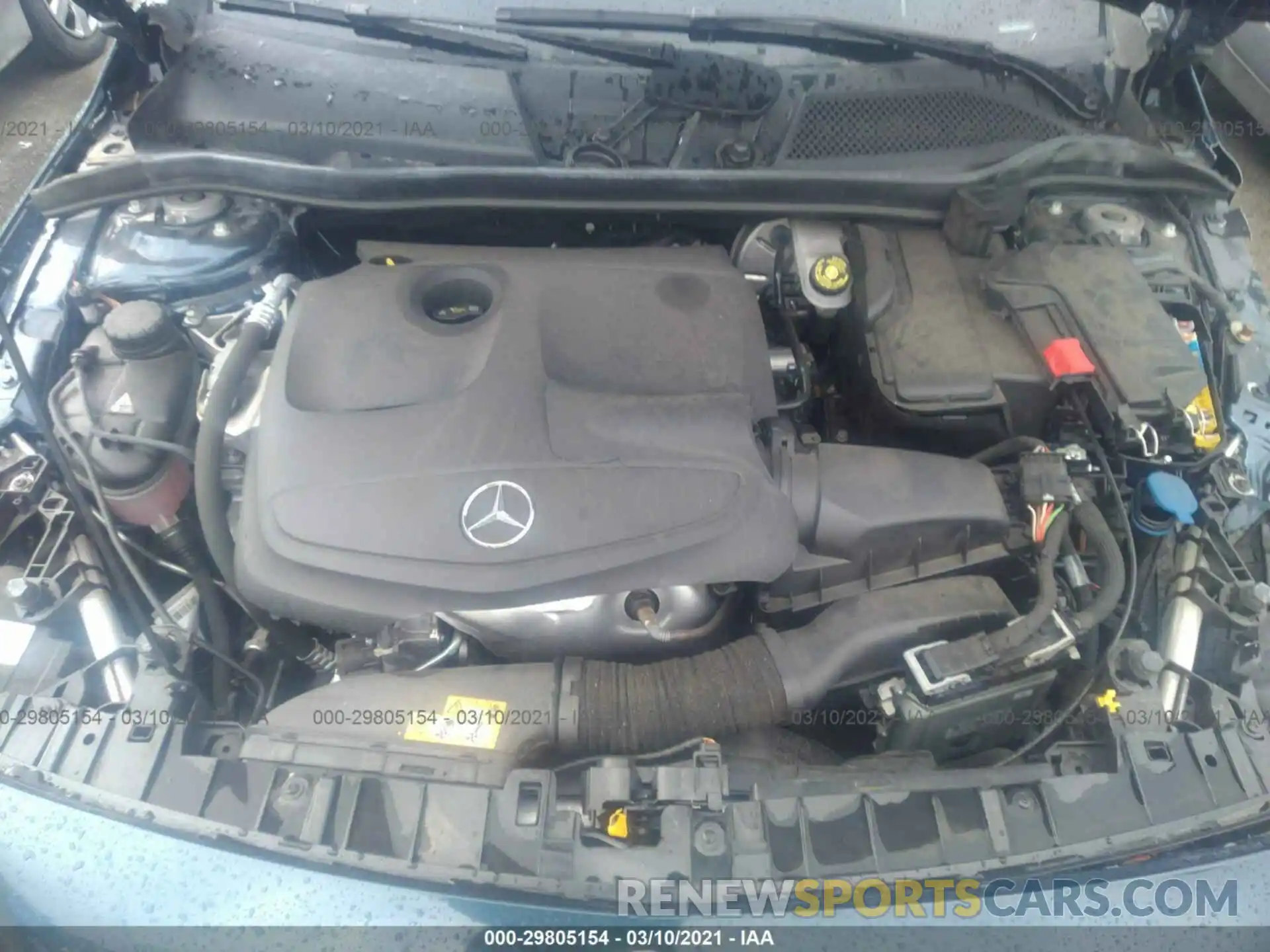 10 Photograph of a damaged car WDCTG4EB3KJ615045 MERCEDES-BENZ GLA 2019