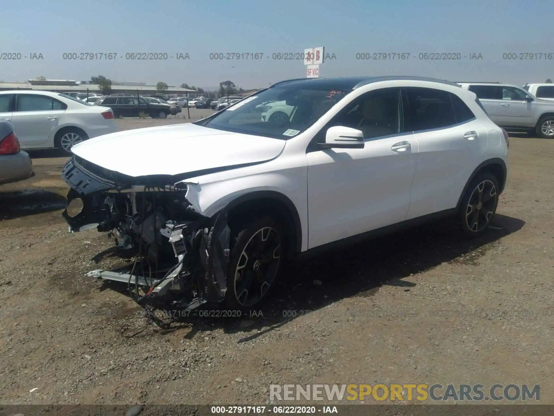 2 Photograph of a damaged car WDCTG4EB3KU002826 MERCEDES-BENZ GLA 2019