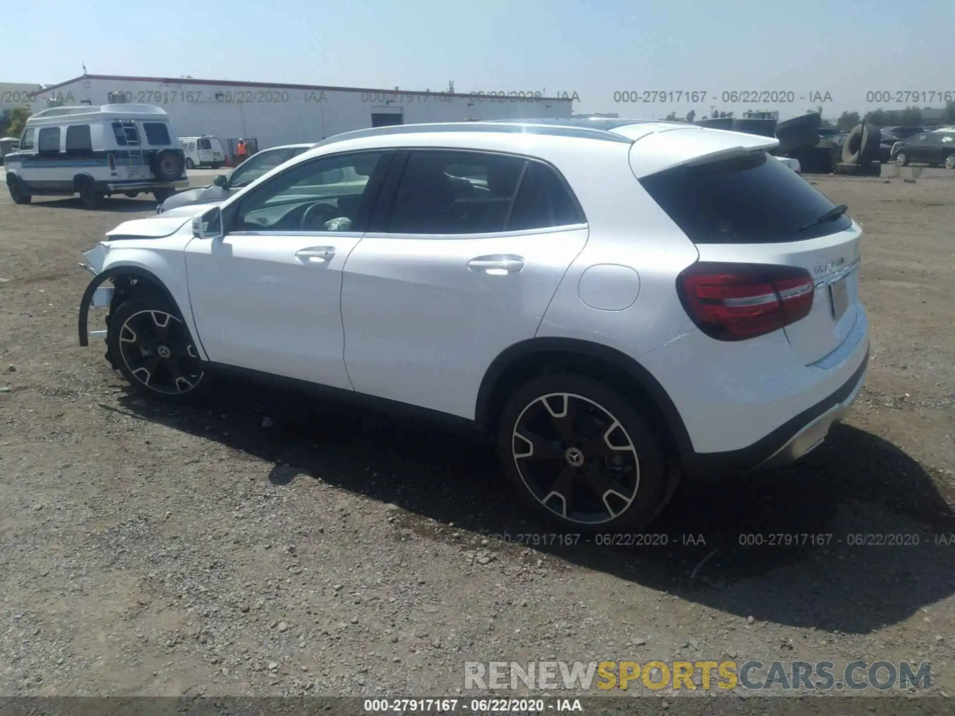 3 Photograph of a damaged car WDCTG4EB3KU002826 MERCEDES-BENZ GLA 2019