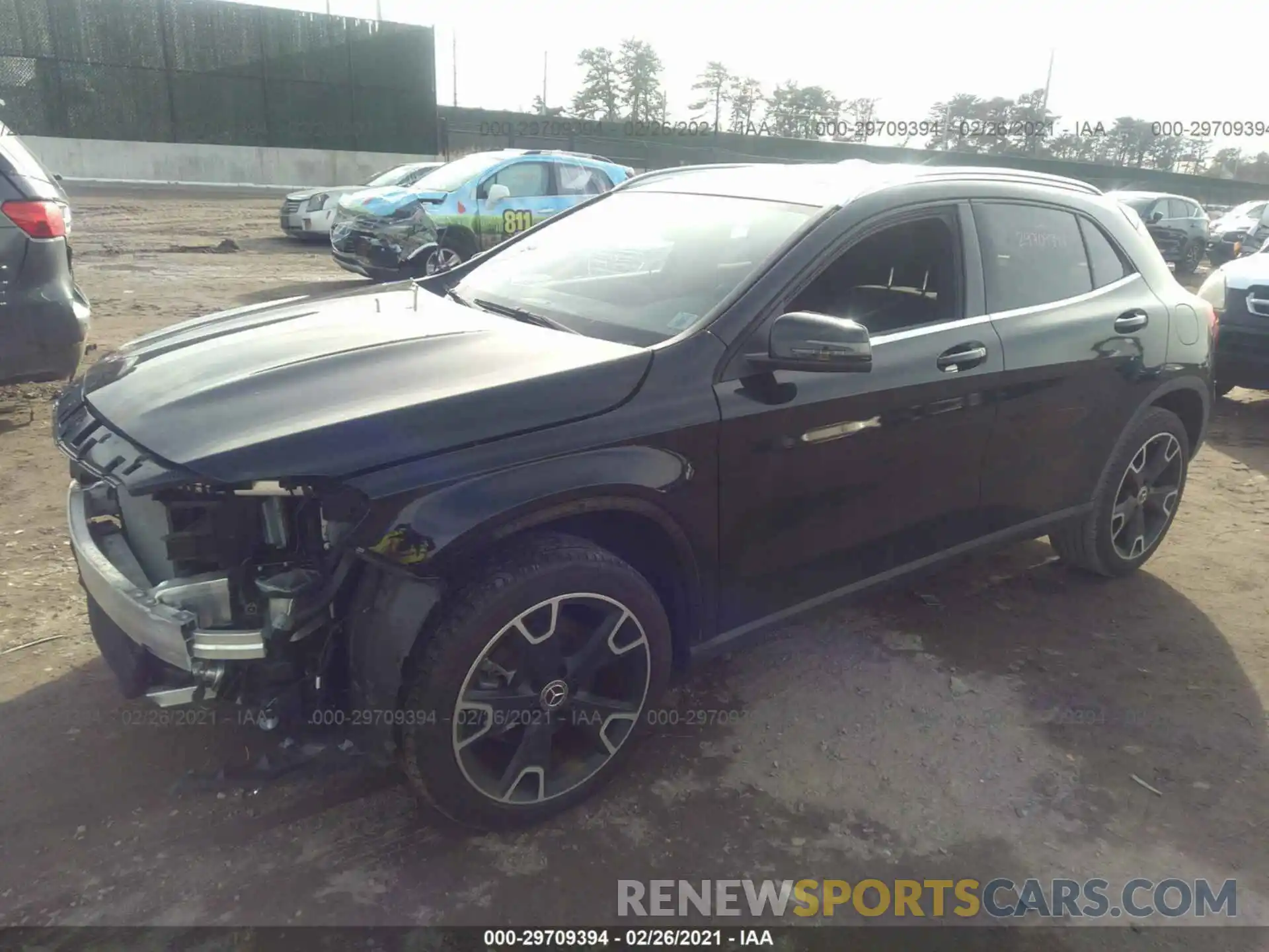 2 Photograph of a damaged car WDCTG4EB3KU018248 MERCEDES-BENZ GLA 2019