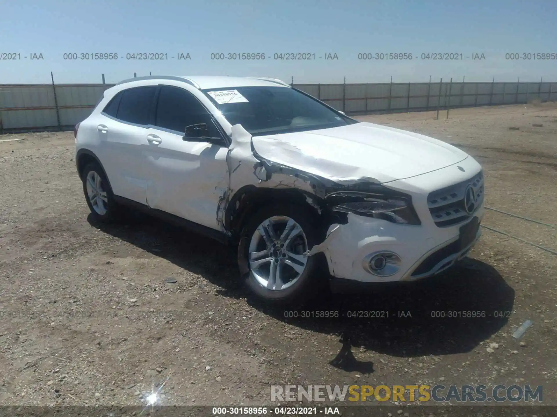 6 Photograph of a damaged car WDCTG4EB4KU000390 MERCEDES-BENZ GLA 2019