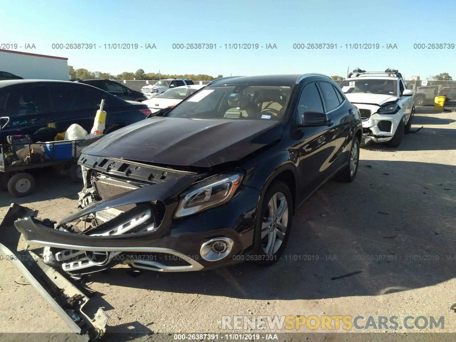 2 Photograph of a damaged car WDCTG4EB4KU002608 MERCEDES-BENZ GLA 2019