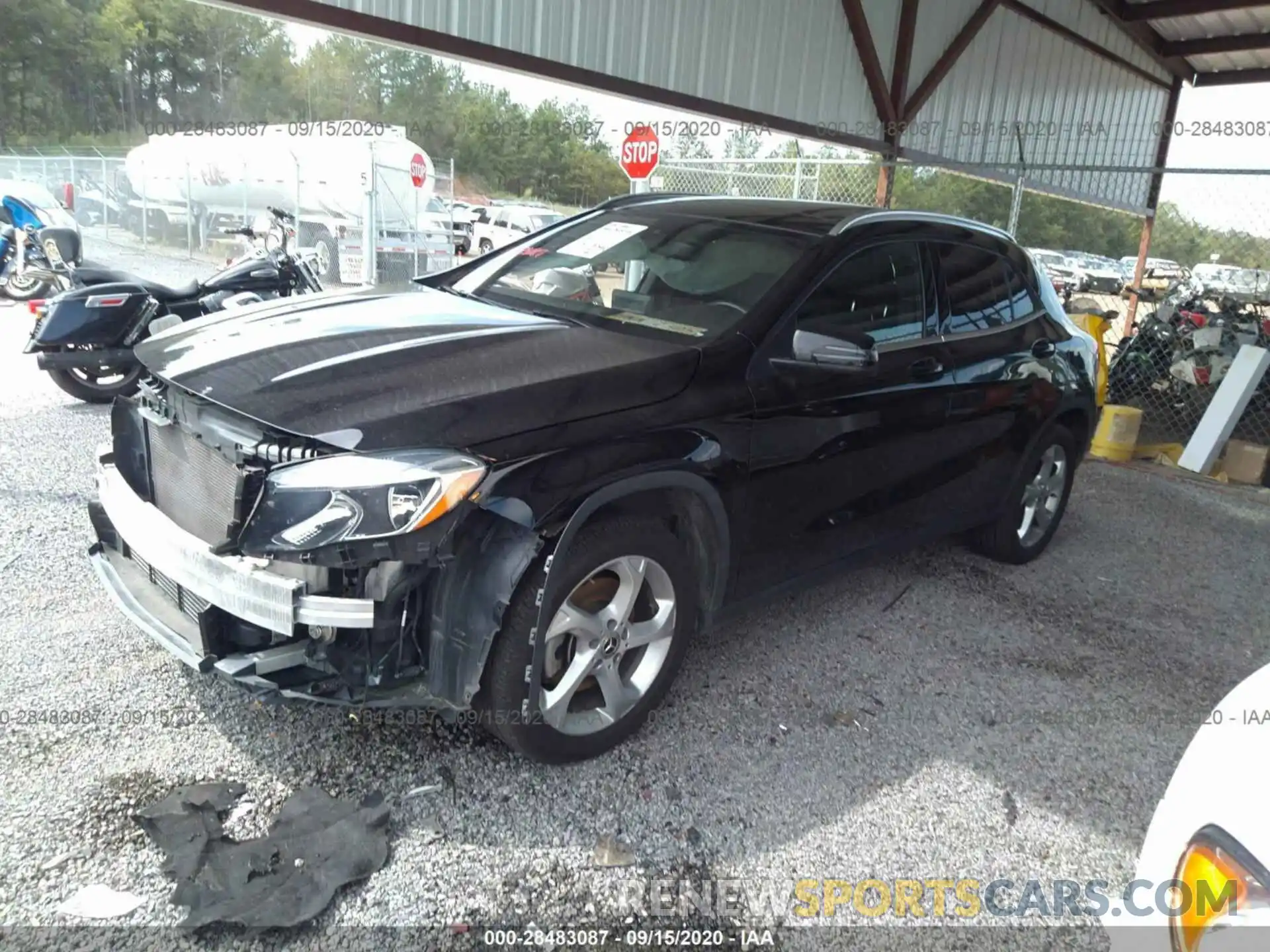 2 Photograph of a damaged car WDCTG4EB5KJ532829 MERCEDES-BENZ GLA 2019