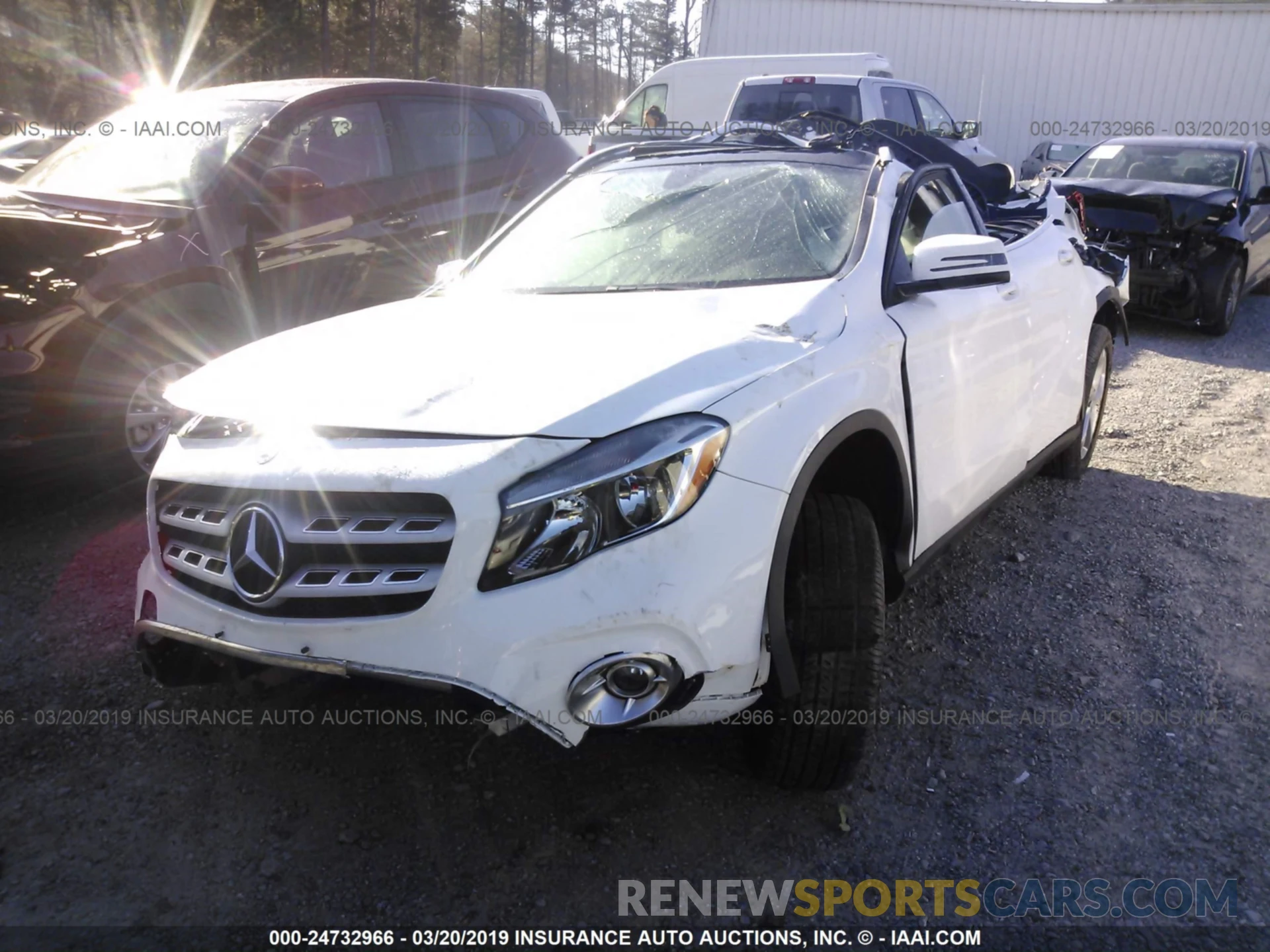 2 Фотография поврежденного автомобиля WDCTG4EB5KJ551767 MERCEDES-BENZ GLA 2019