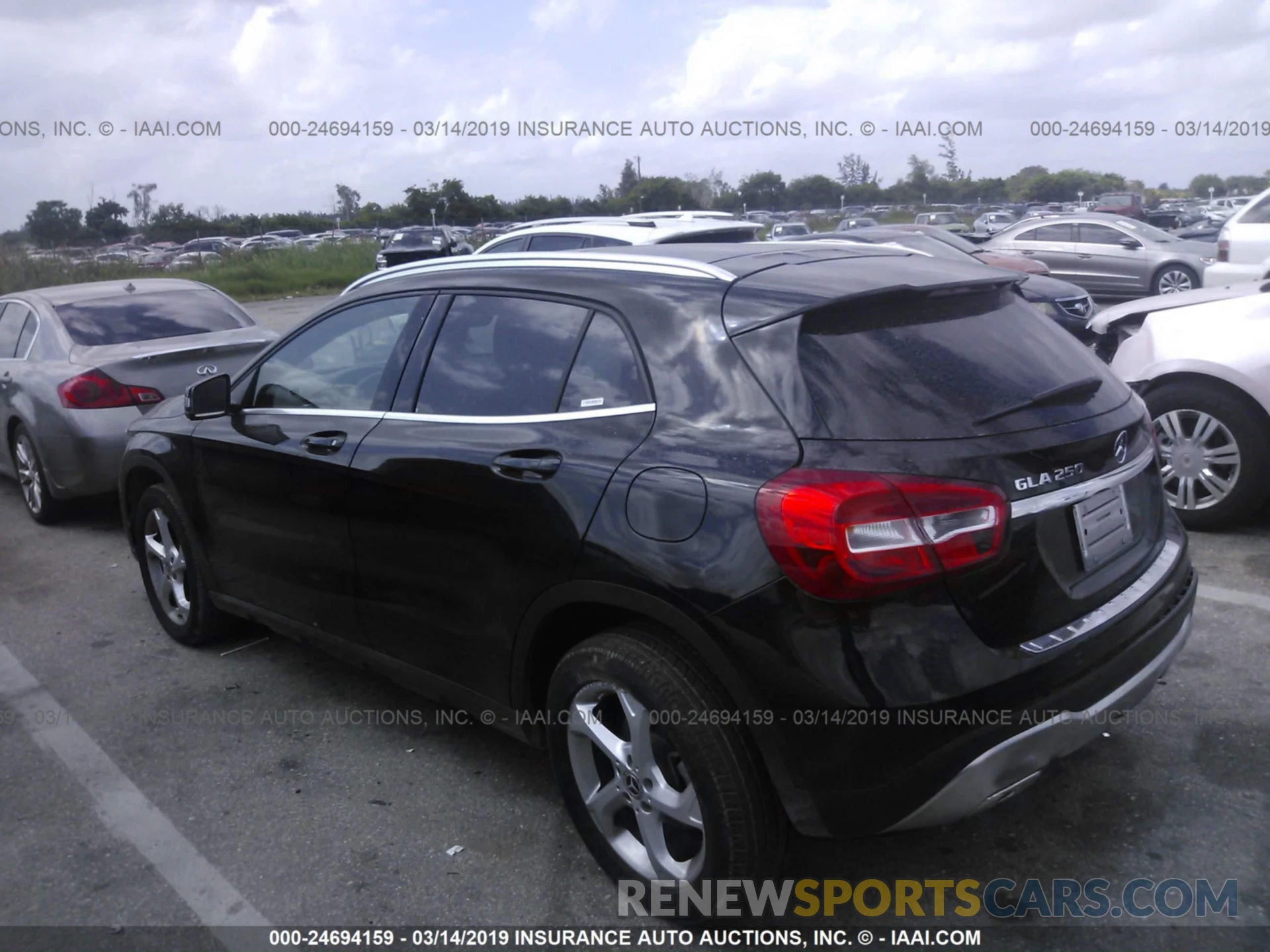 3 Photograph of a damaged car WDCTG4EB6KJ548389 MERCEDES-BENZ GLA 2019